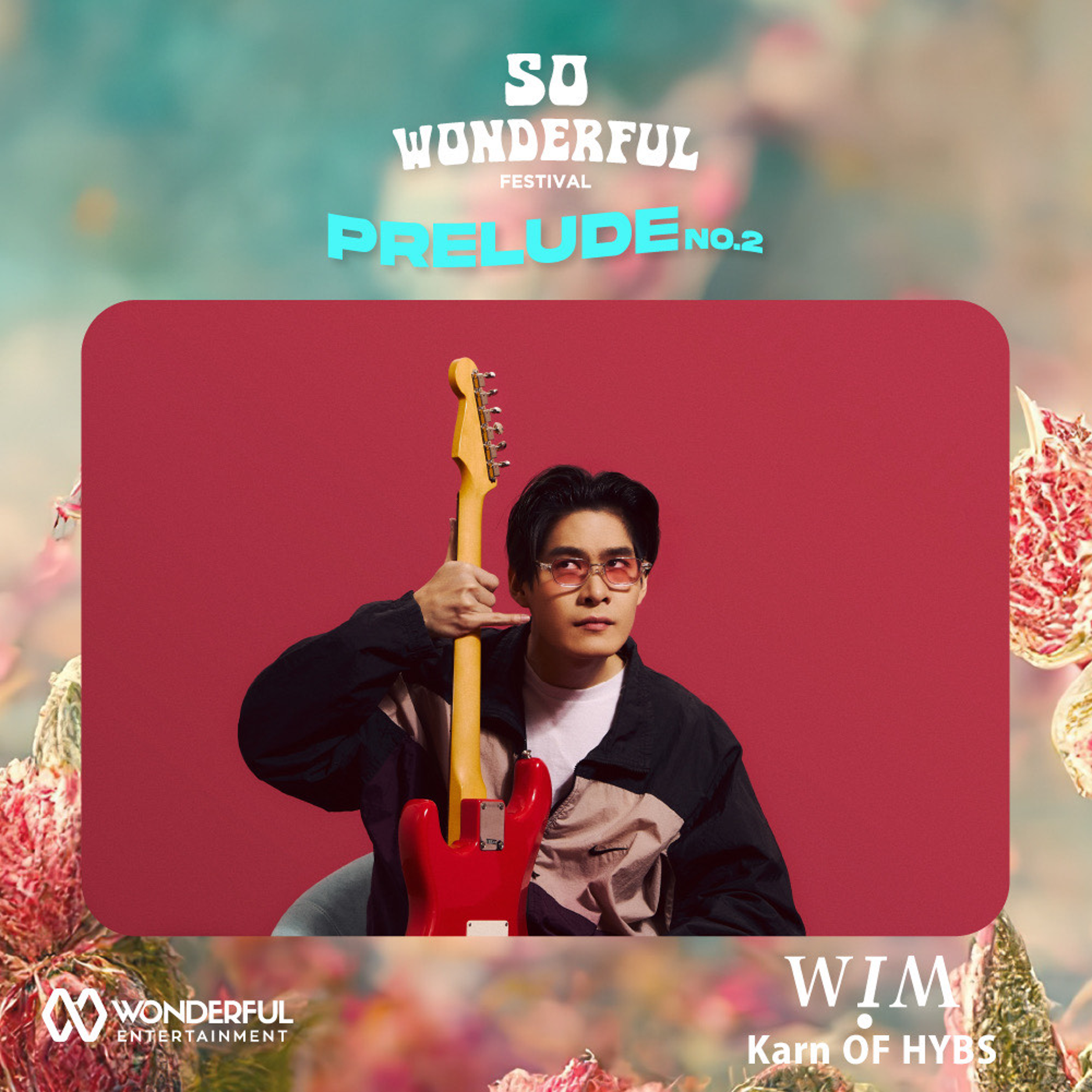 Karn將於6月23日於Zepp New Taipei「So Wonderful Festival - Prelude No.2」登場。(Wonderful Entertainment Asia提供)