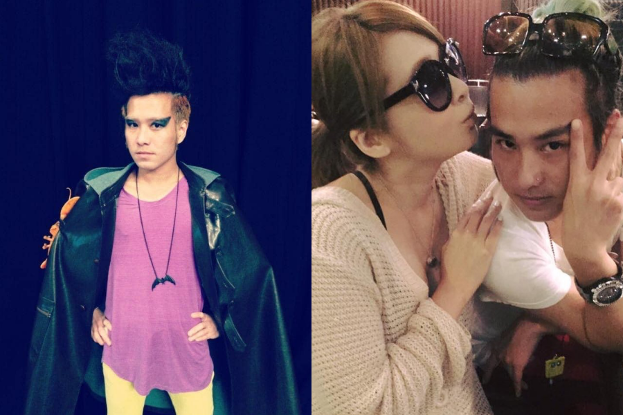 造型師Enzo驚傳過世，好友Makiyo（右圖左）也發聲悼念。（翻攝自Enzo Lin臉書）