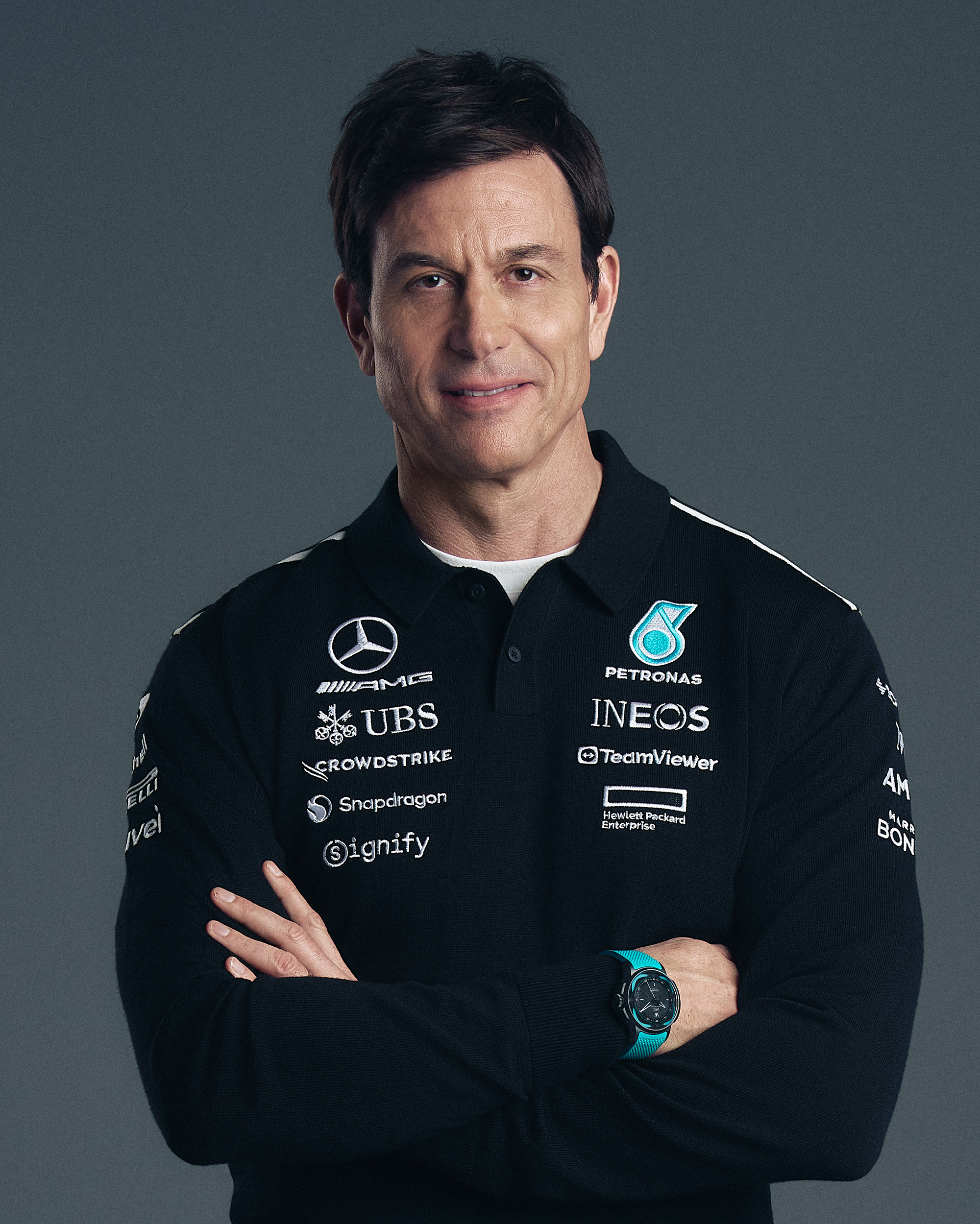 Mercedes-AMG PETRONAS F1 Team「賓士車隊」的車隊經理托托沃爾夫(Toto Wolff)。