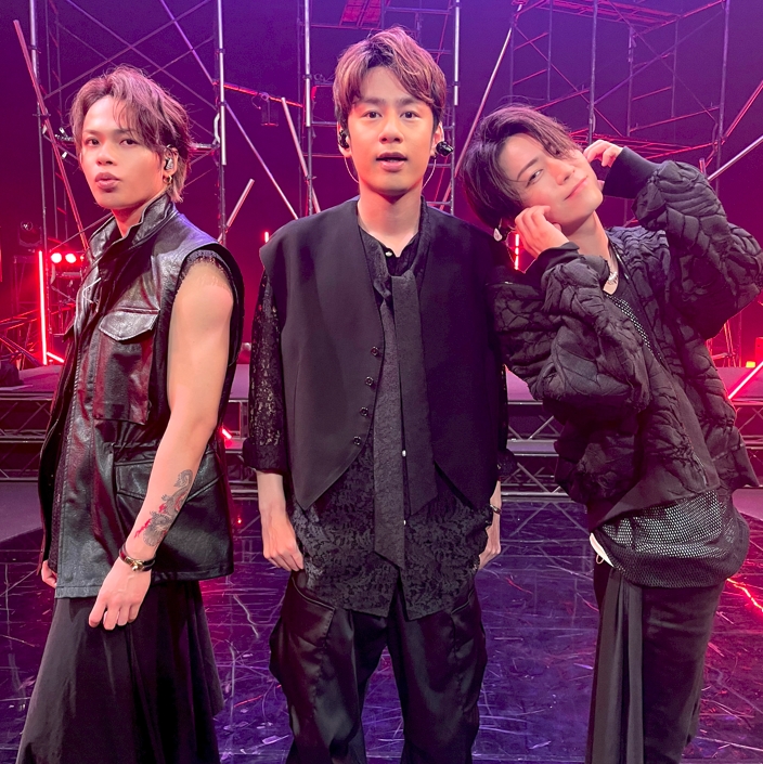KAT-TUN中丸雄一（中）全面停工自省。（翻攝自KAT-TUN X）