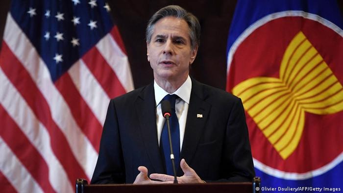 布林肯訪中國照發X推文，美官員：將籲中共勿在賴清德就職之際挑釁。（翻自布林肯臉書）