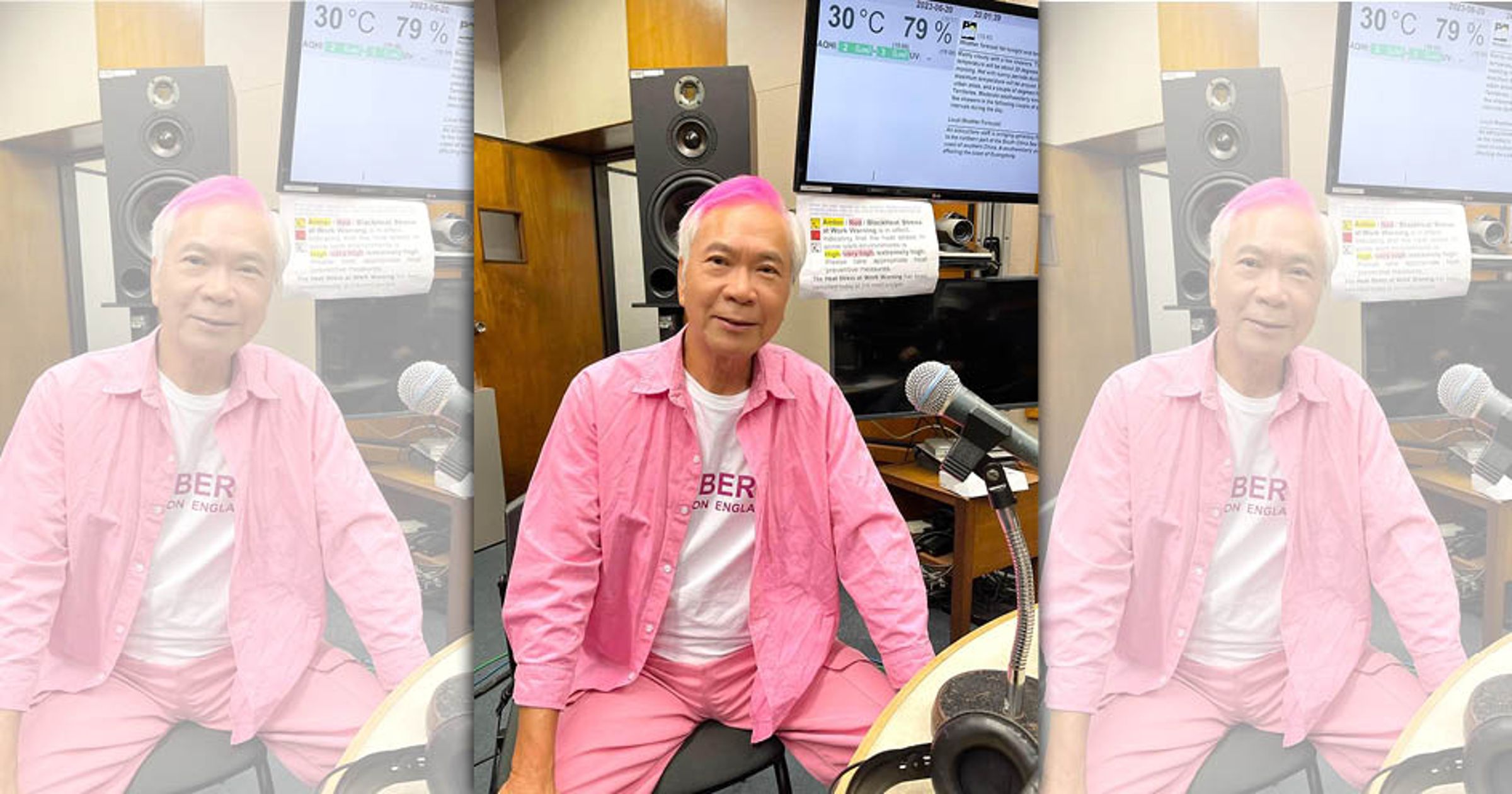 現年73歲的港星李龍基和小36歲女友Chris(王青霞)談了5年爺孫戀。甜蜜論及婚嫁。(李龍基臉書)
