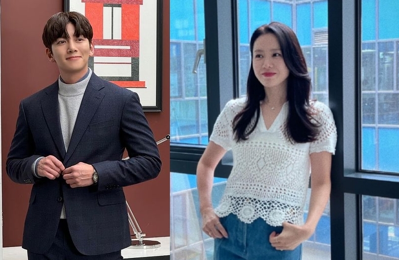 孫藝真將與池昌旭合作Netflix劇版《醜聞》，明年3月開拍。（翻攝孫藝真、池昌旭INS）