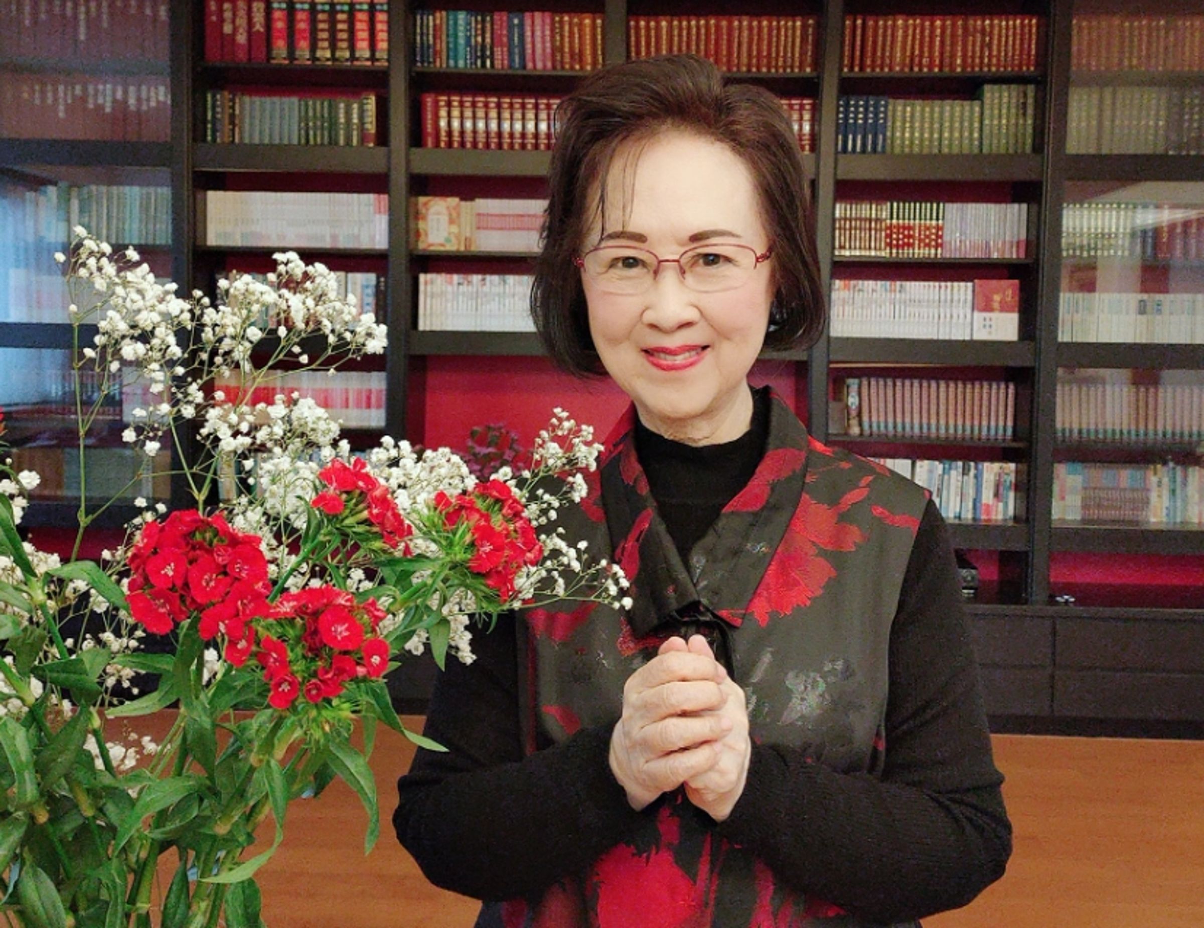 知名作家瓊瑤在淡水住處輕生，結束她86歲的生命。（翻攝自瓊瑤臉書）
