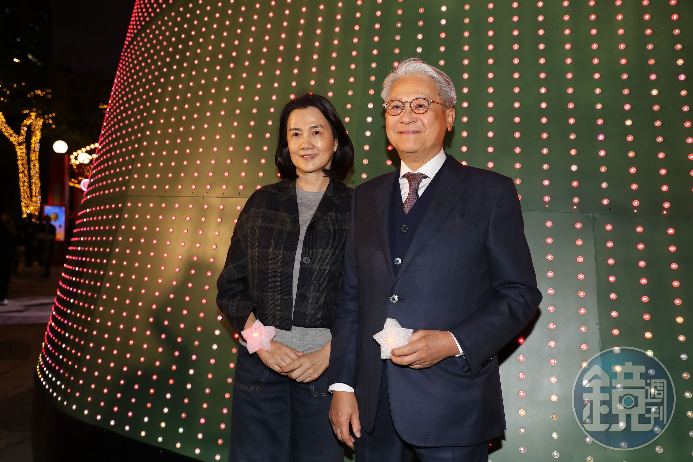 新光金吳東亮與妻子彭雪芬。（本刊資料照）