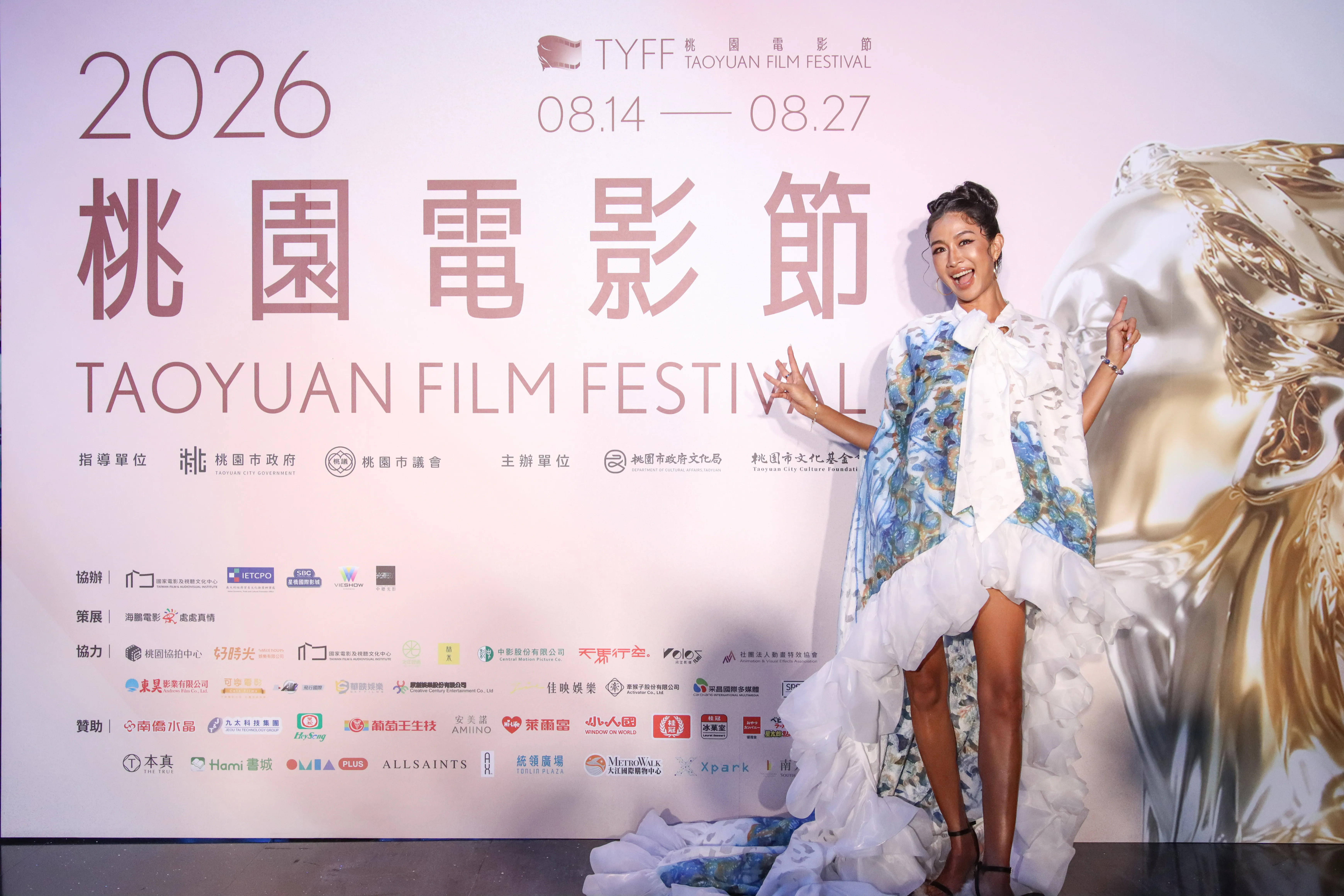 混血女星福本幸子愛好潛水，但也曾在技藝未精時潛得太深，導致水壓迫肺部引發吐血，更有在海裡暈過去的瀕死經驗。（桃園電影節提供）