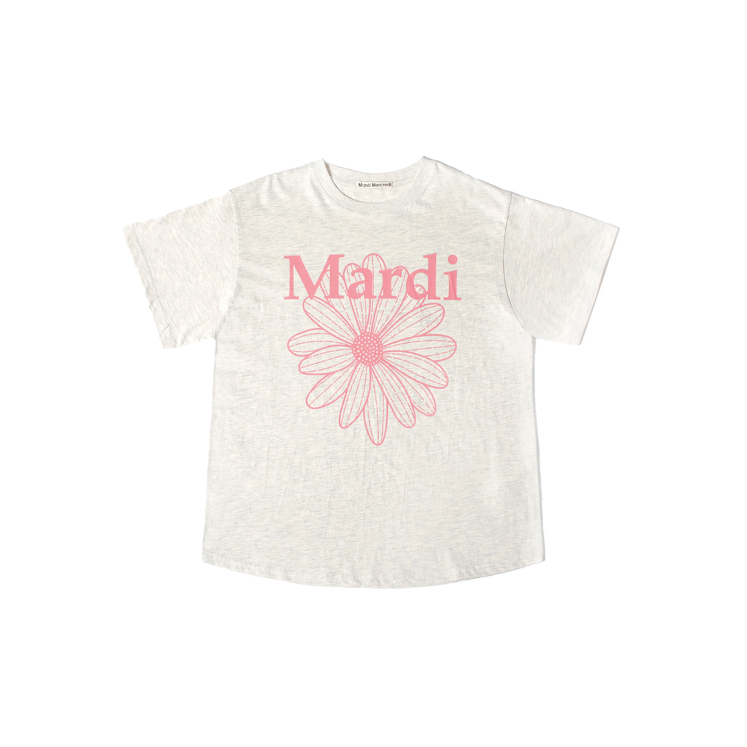 Mardi Mercredi經典小雛菊印花短T-Shirt(限定色) NT$1,350。(FRUITION提供)