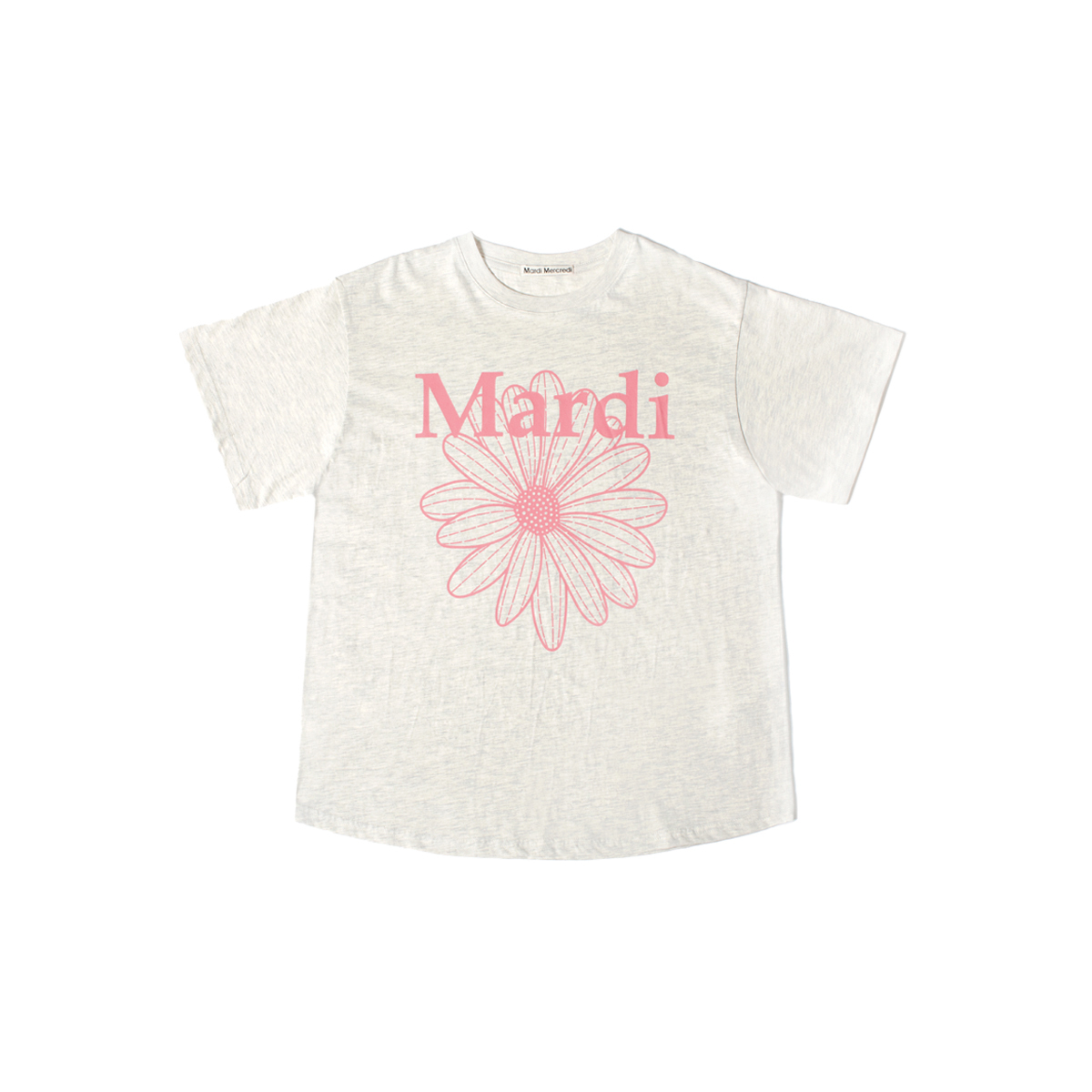 Mardi Mercredi經典小雛菊印花短T-Shirt(限定色) NT$1,350。(FRUITION提供)