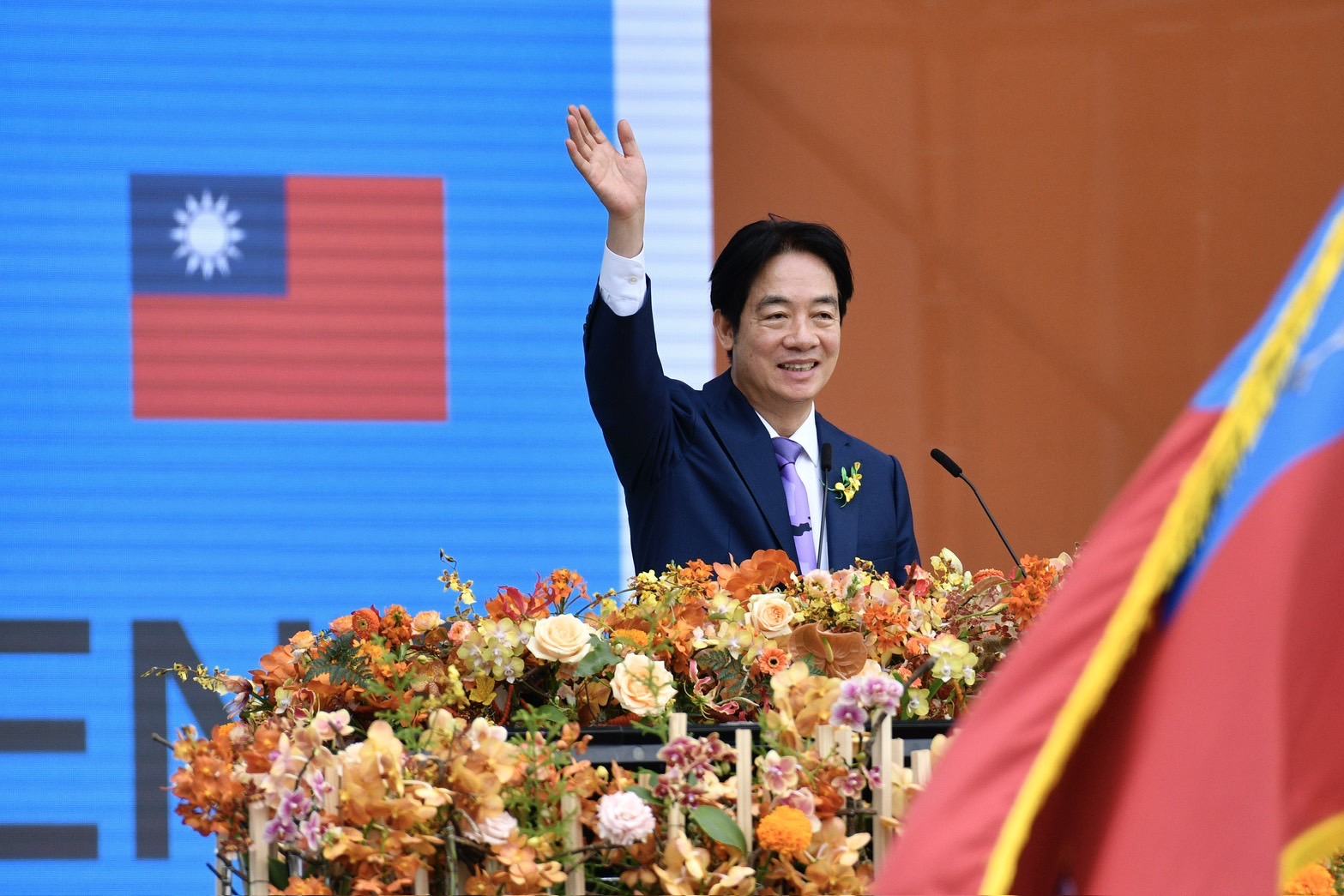 賴清德透過就職演說回應立院衝突，並向中國喊話「正視中華民國存在」。