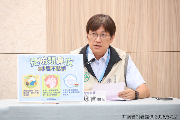 北部5旬男子出現腰部、腹部疼痛到診所就醫，後續發燒、全身無力，呼吸困難急診就醫，檢驗有脾臟膿瘍，隨即收治住院，後經通報檢驗確認感染類鼻疽。（疾管署提供）