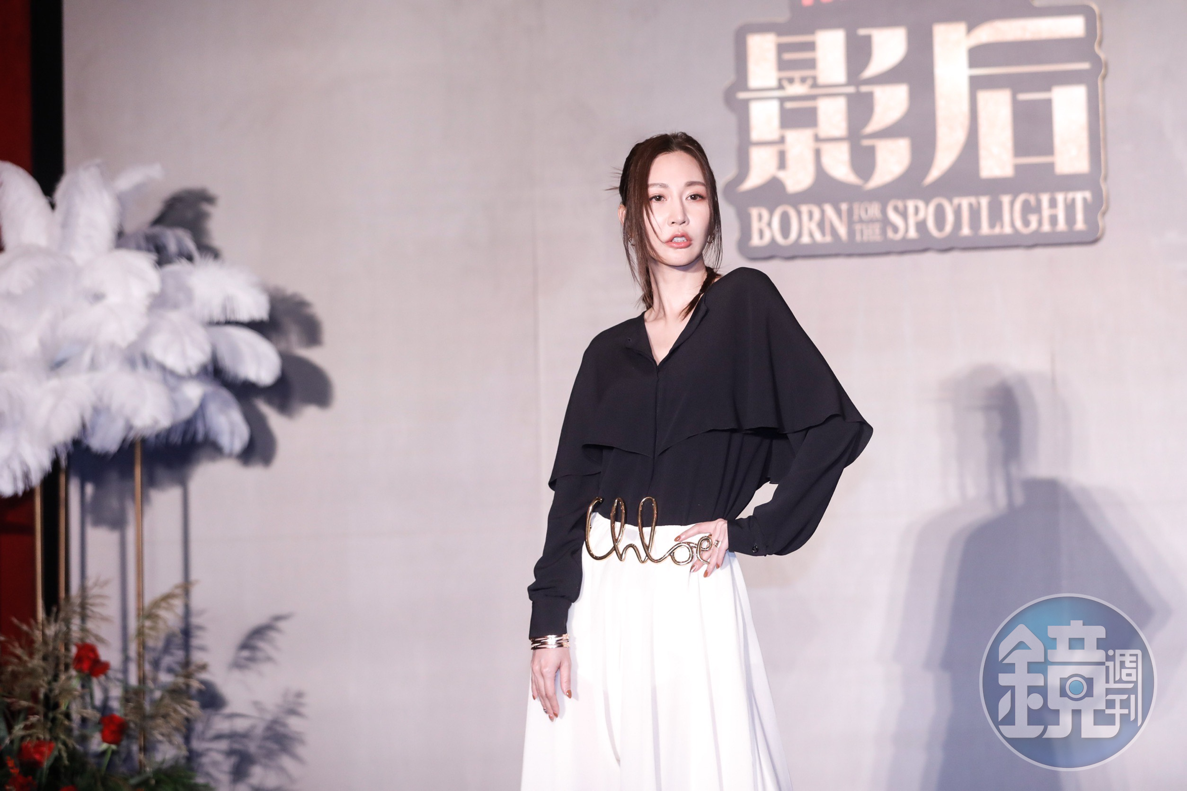 曾莞婷宣傳《影后》時,兩度淚灑,當場壓下其他藝人風采。(本刊資料照)
