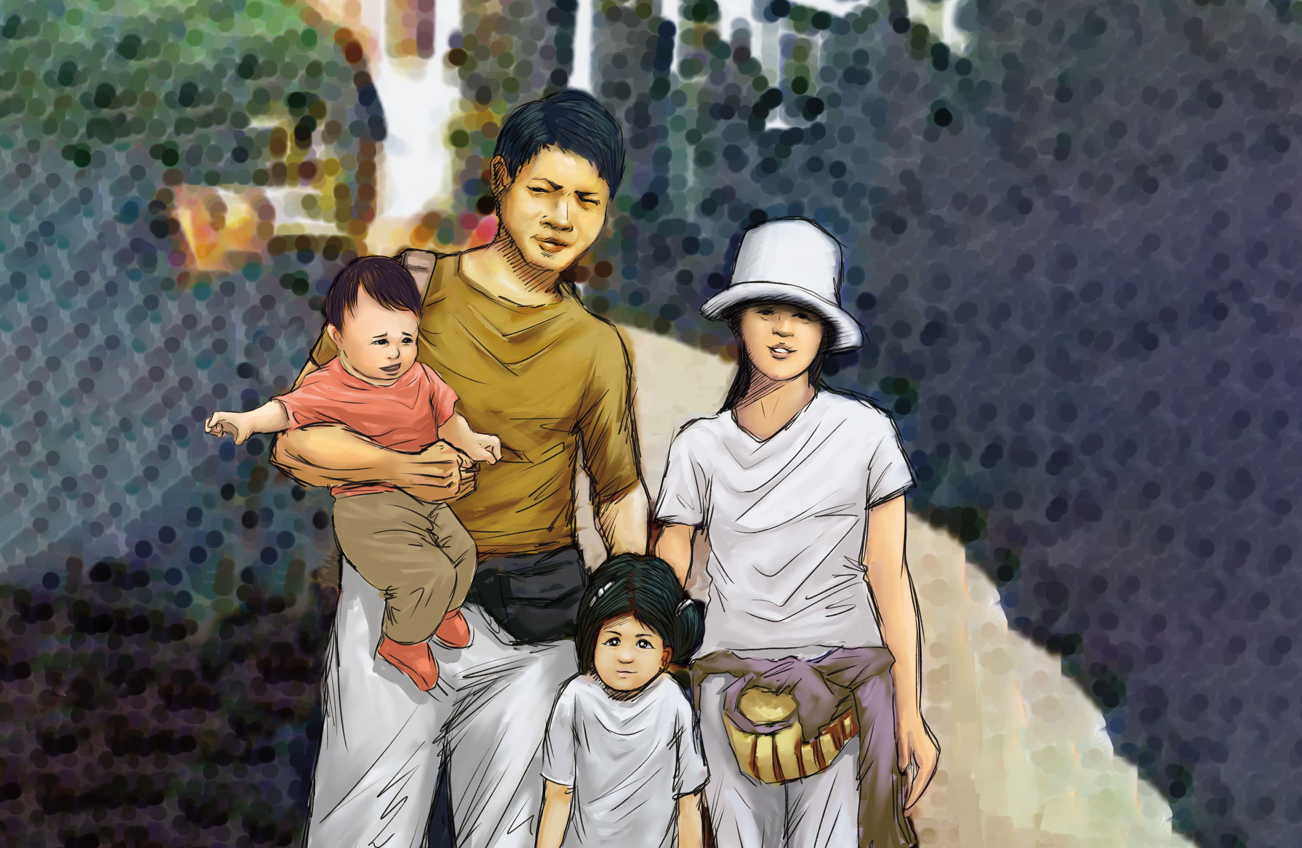 巴黎銀行經理諸慶恩是位孝順、認真、熱心公益並奉獻教會的人，因遭冤判有罪來不及多與妻女合影即英年早逝。