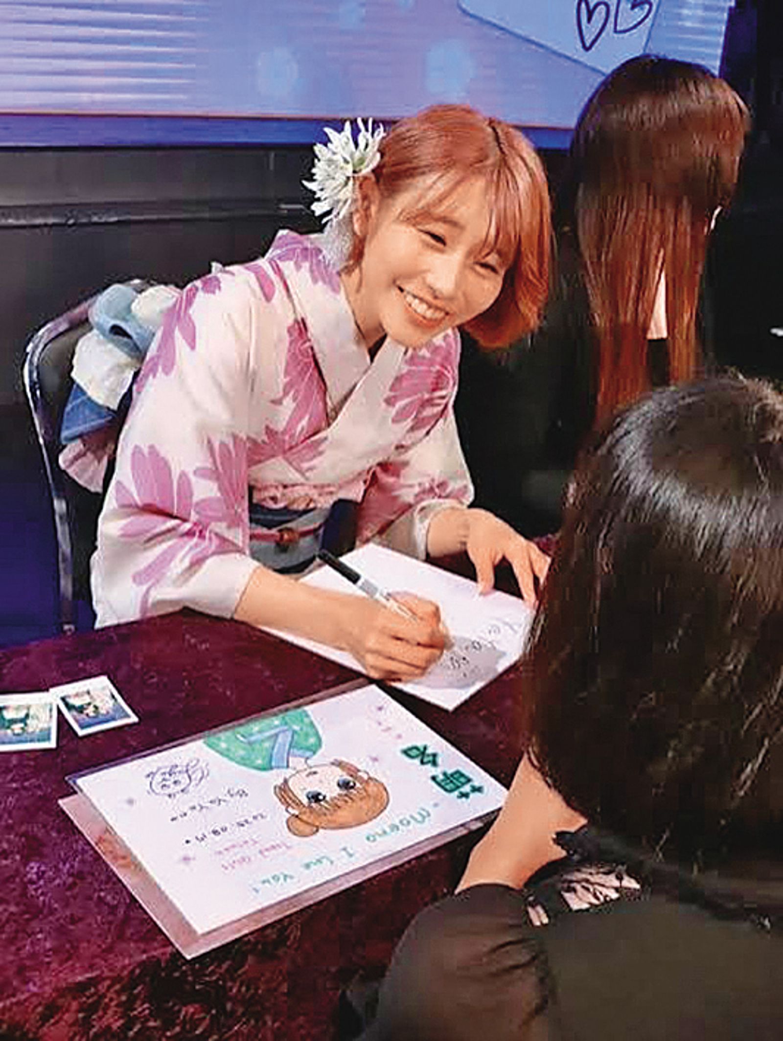 河北彩花曾以「萌名」進軍歌壇，並來台舉辦粉絲見面會。（TREND GIRLS TAIWAN提供）