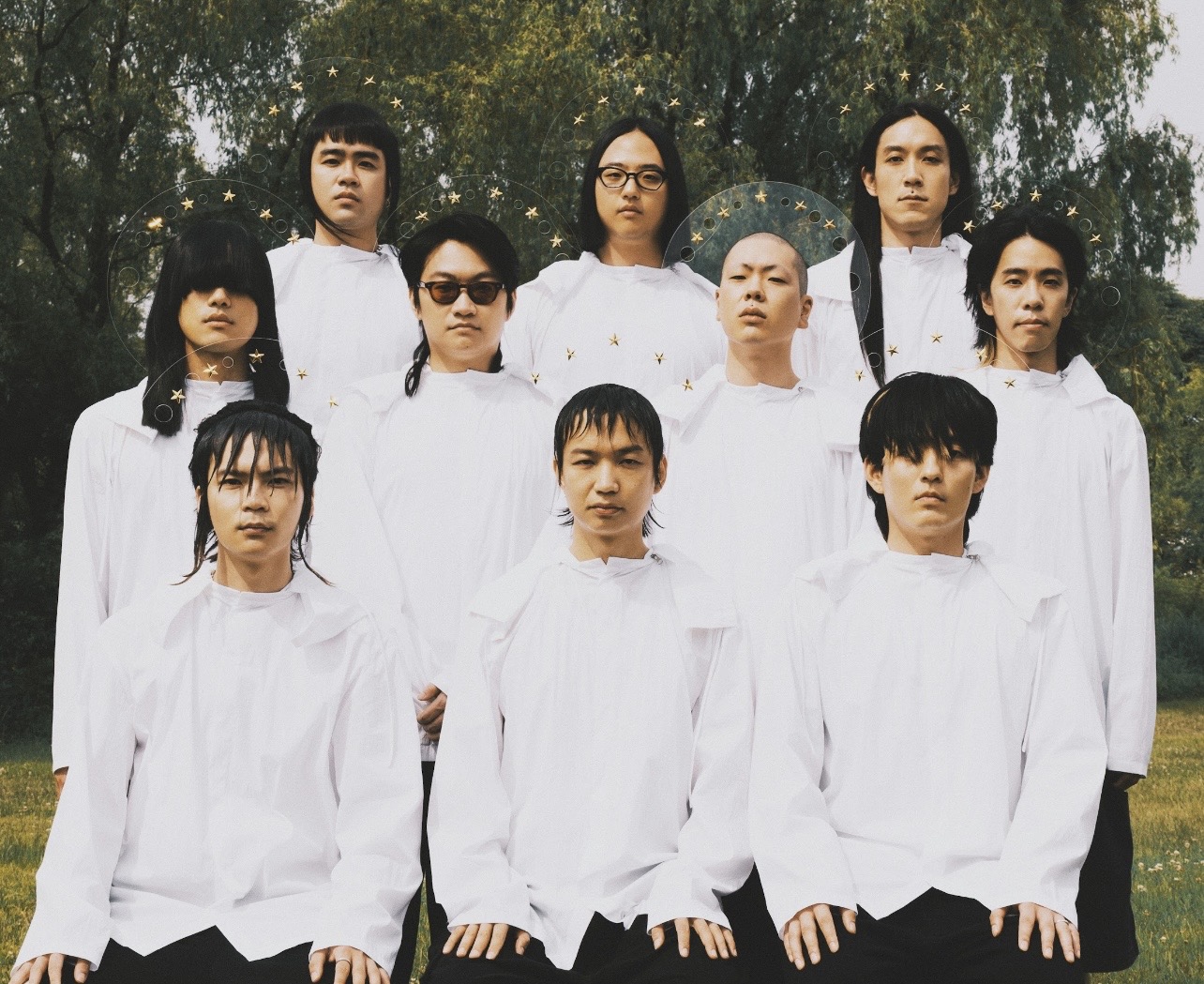 落日飛車與HYUKOH共創曲〈Antenna〉,融入《海山夜行》整體聲音設計。 (圖/陳怡潔藝術工作室提供)