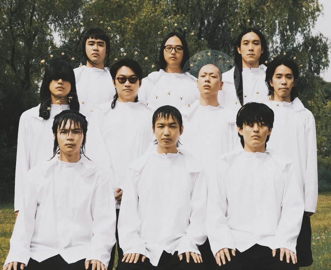 落日飛車與HYUKOH共創曲〈Antenna〉，融入《海山夜行》整體聲音設計。  (圖／陳怡潔藝術工作室提供）
