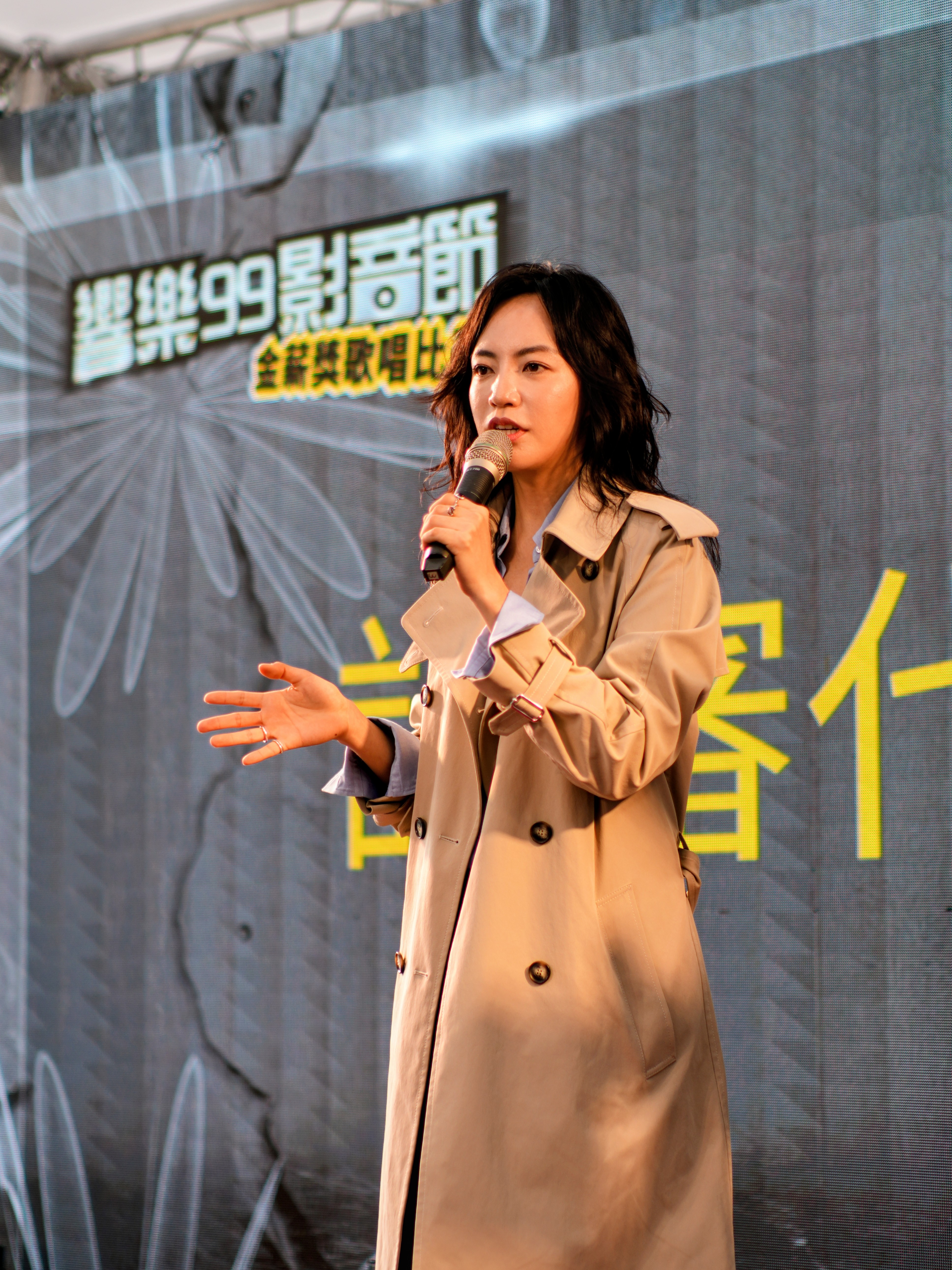 焦曼婷擔任評審頗有大將之風。臺北市新中華路影音電器街促進會