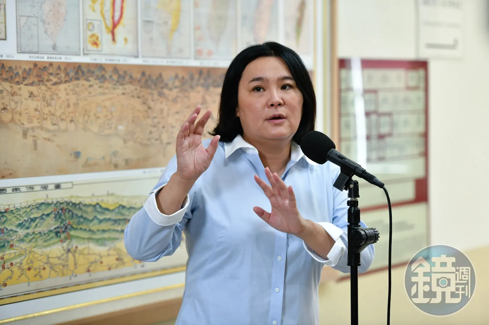 翁曉玲徵才寫「某某立法委員」，對此，陳玉珍認為沒寫待遇、辦公室蠻普遍的。（本刊資料照）