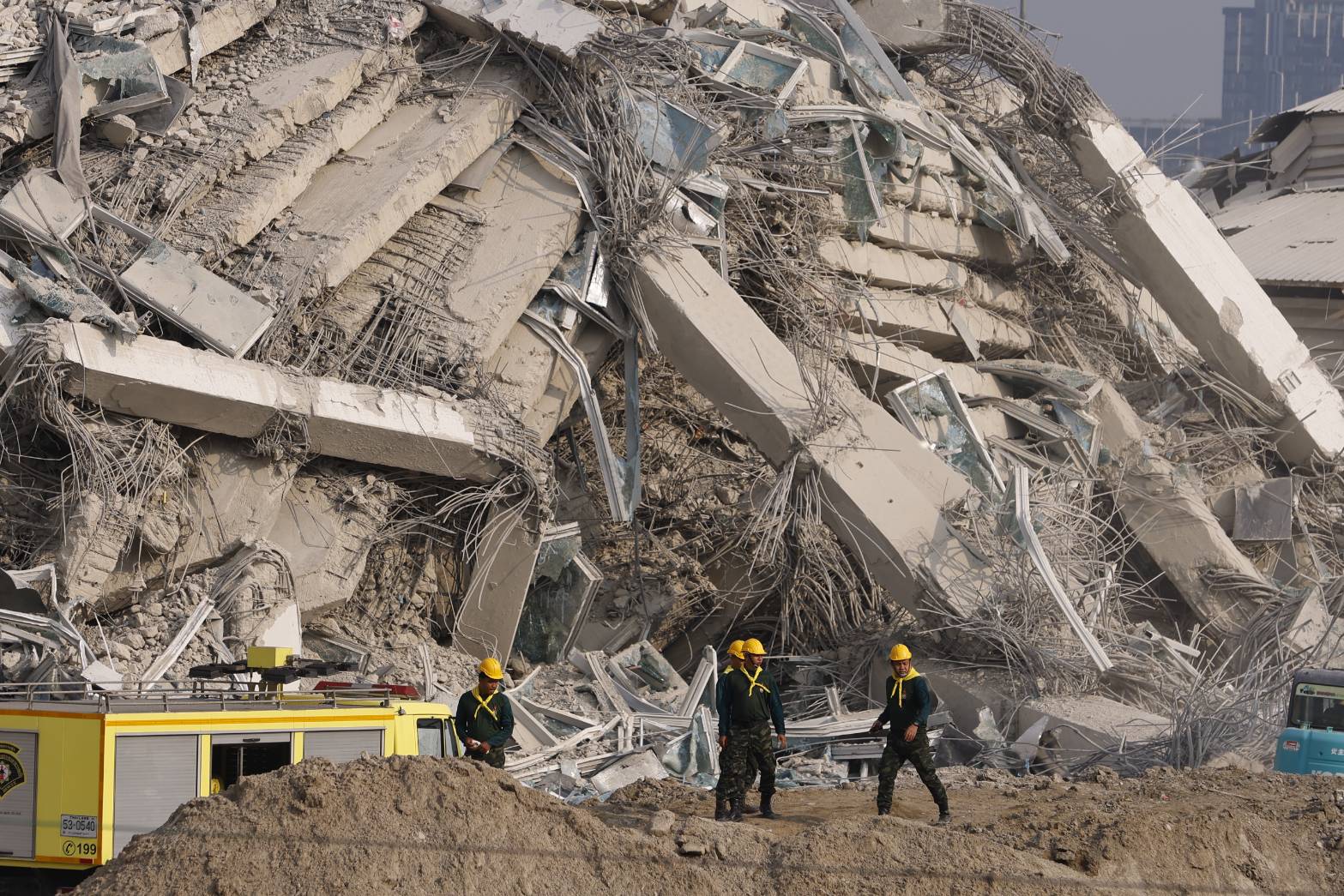 初步調查顯示，電梯井可能是曼谷大樓事故的起點。（本刊資料照）