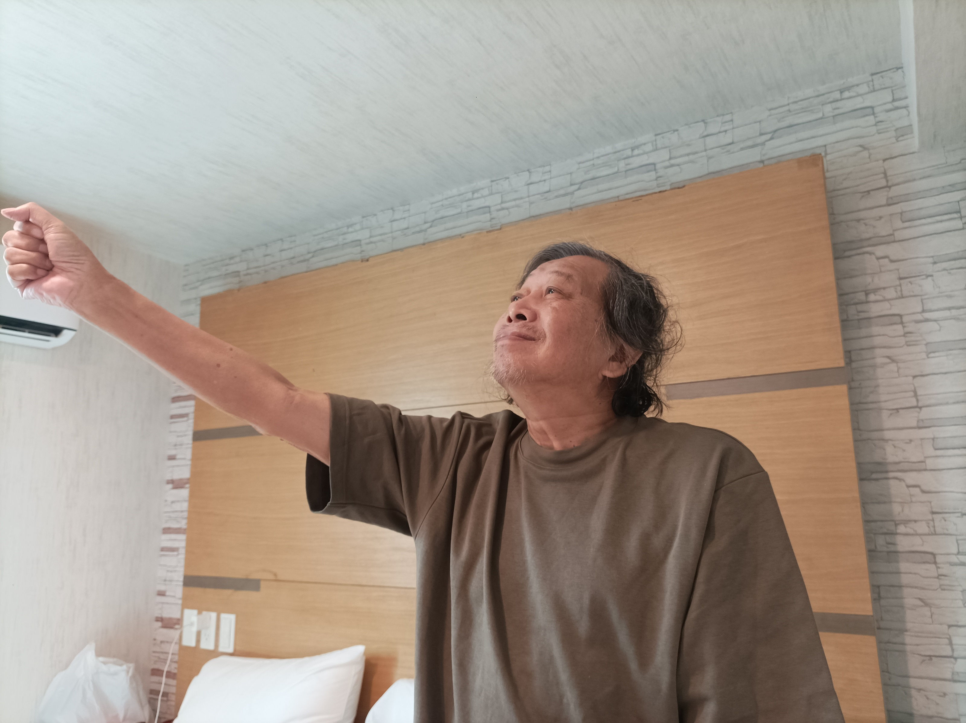 漫畫家暨漫畫研究者洪德麟獲第14屆金漫獎特別貢獻獎。（文化部提供）