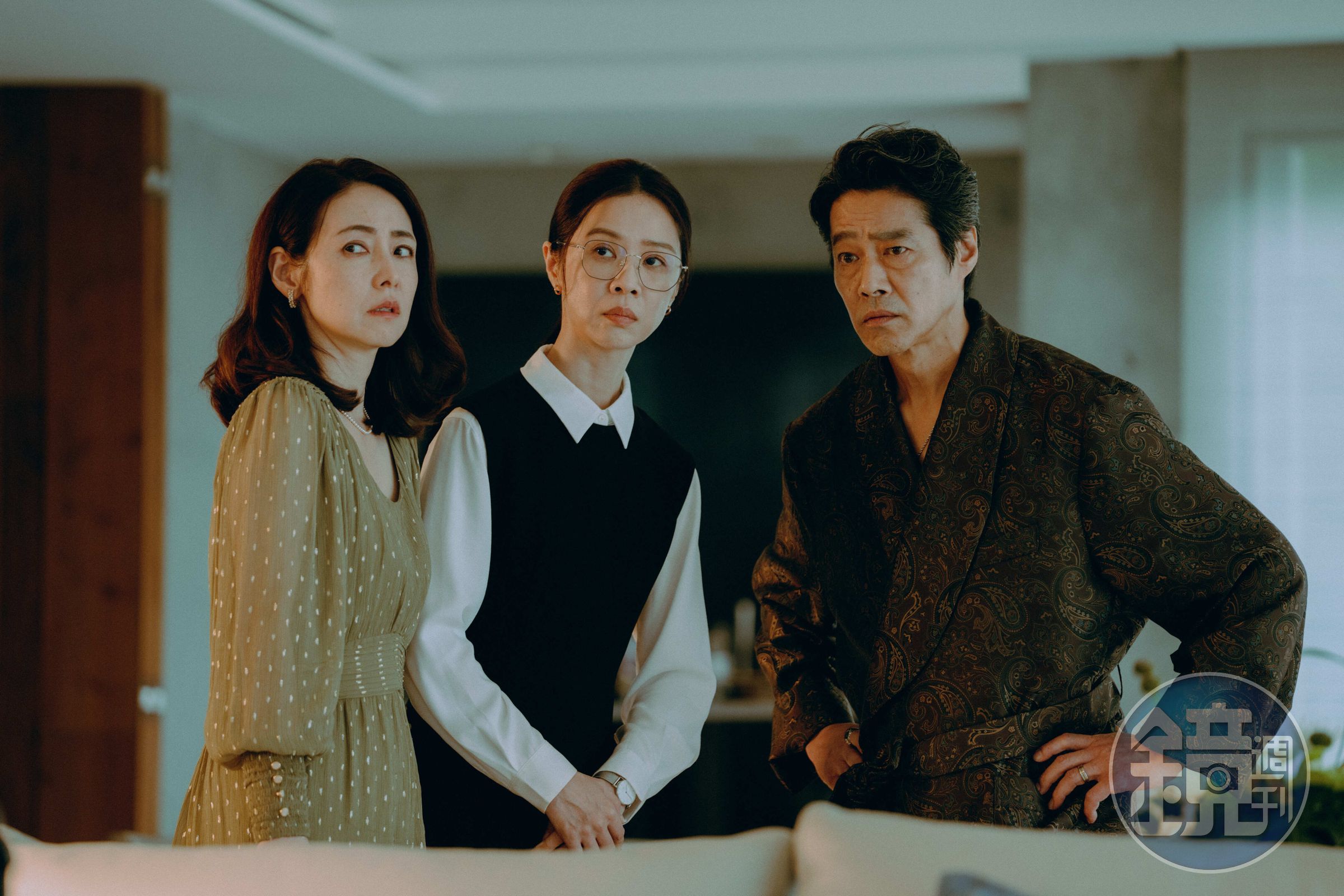 霧島麗香、謝盈萱、堤真一等實力派演員齊聚《狂忘警探》。(一條龍虎豹國際娛樂有限公司) 提供