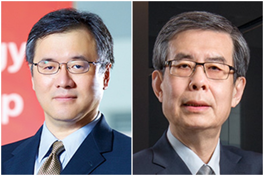 台積電新接班人選曝光，米玉傑（左）、秦永沛（右）接共同營運長。（翻攝自台積電官網）