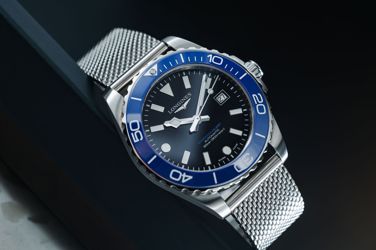 新錶2026/改頭換面「浪」起來!浪琴推出全新HydroConquest深海征服者系列