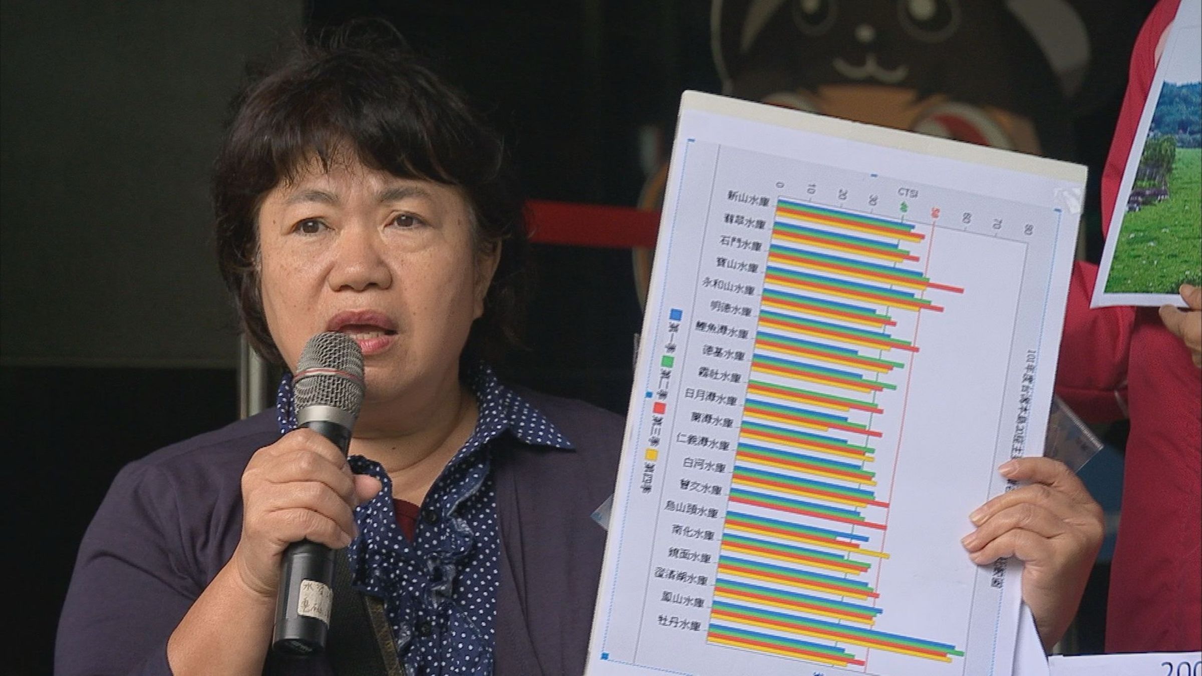 台灣公民參與協會「水公民環境防災組」召集人粘麗玉痛批，這場災害是人禍造成的重大錯誤！（台灣公民參與協會提供）