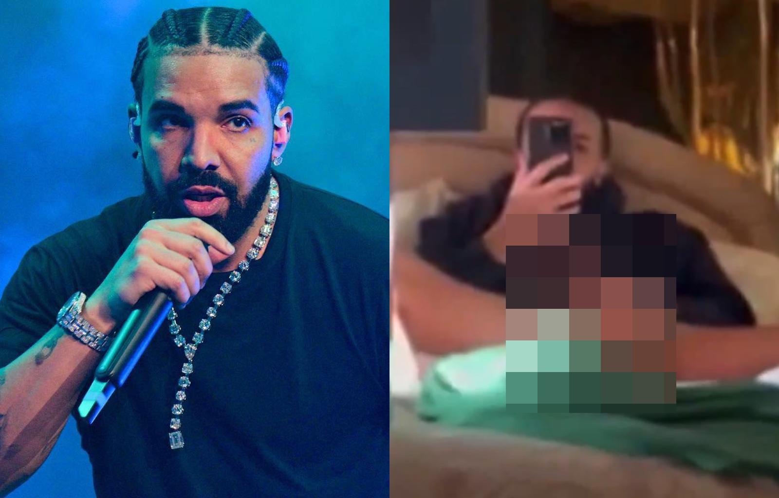 加拿大饒舌歌手德瑞克一段自慰影片在網路瘋傳。（翻攝自Ｘ）