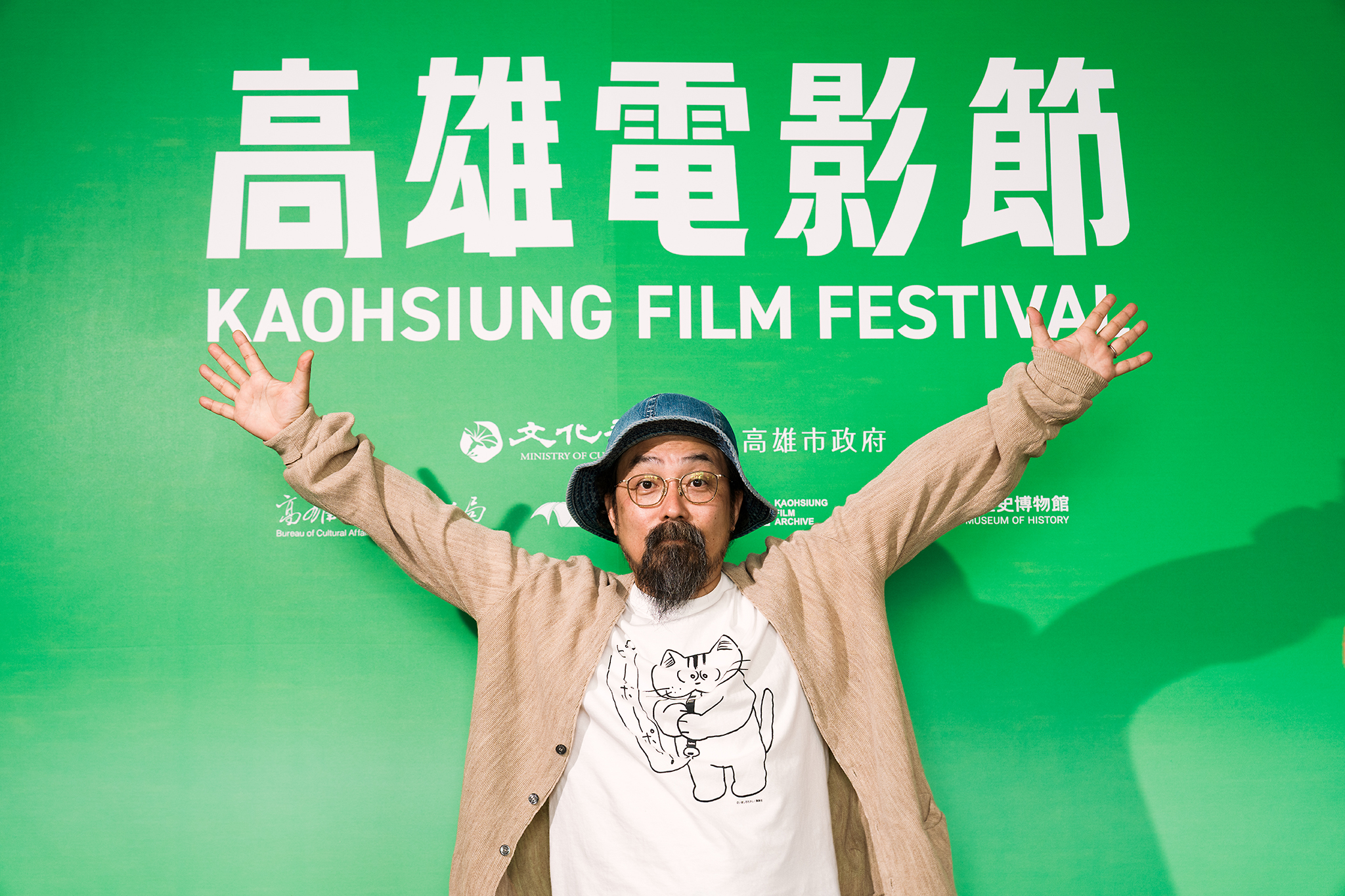 山下敦弘對麵線及鹹豆漿情有獨鍾,非常適合當早餐。(高雄電影節提供)
