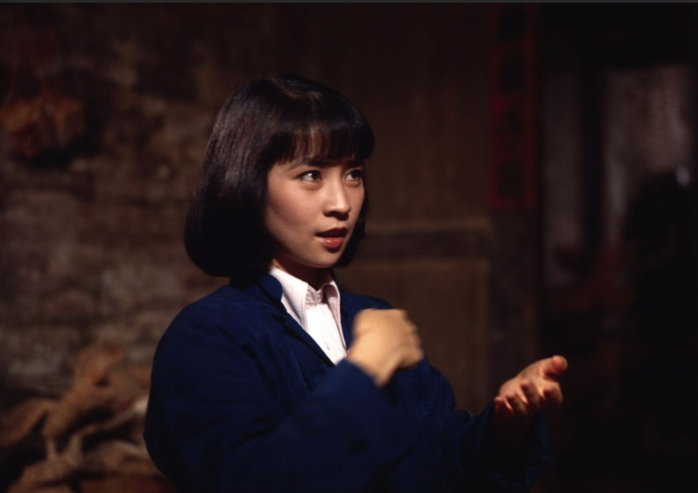 《小城故事》飾演喑啞女主角阿秀的林鳳嬌在金馬獎風光封后。（國家影視聽中心提供）