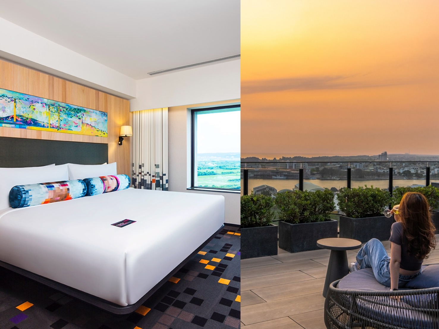 萬豪旅享家攜旗下10大飯店推出「早C晚A」住房專案。（萬豪旅享家提供）