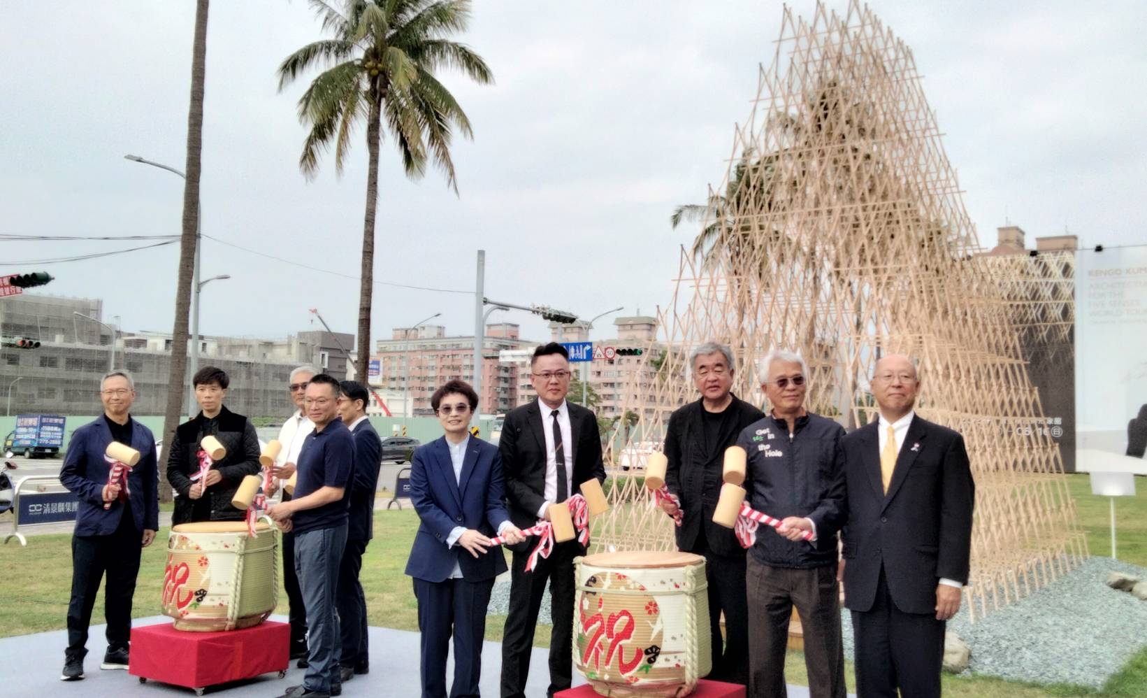 清景麟集團力邀建築大師隈研吾「五感的建築」世界巡迴展在台南舉辦。