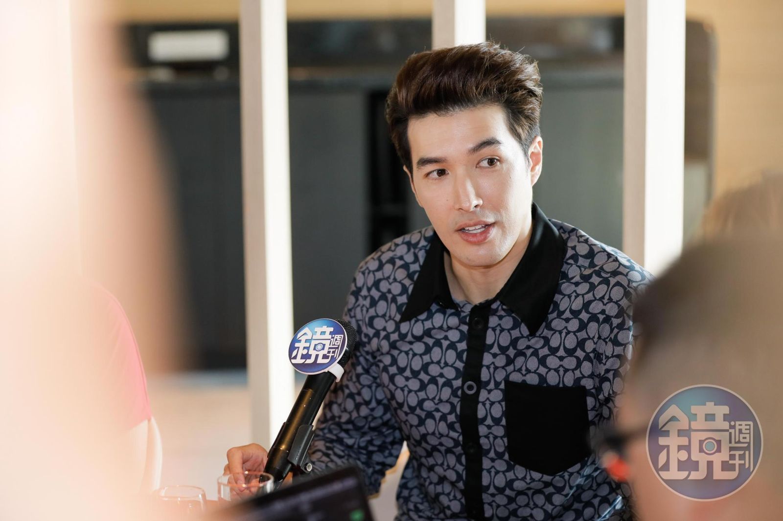 錦榮與香月明美（Akemi）戀情傳了2年才認愛，但隨即又劃下句點。（攝影組）