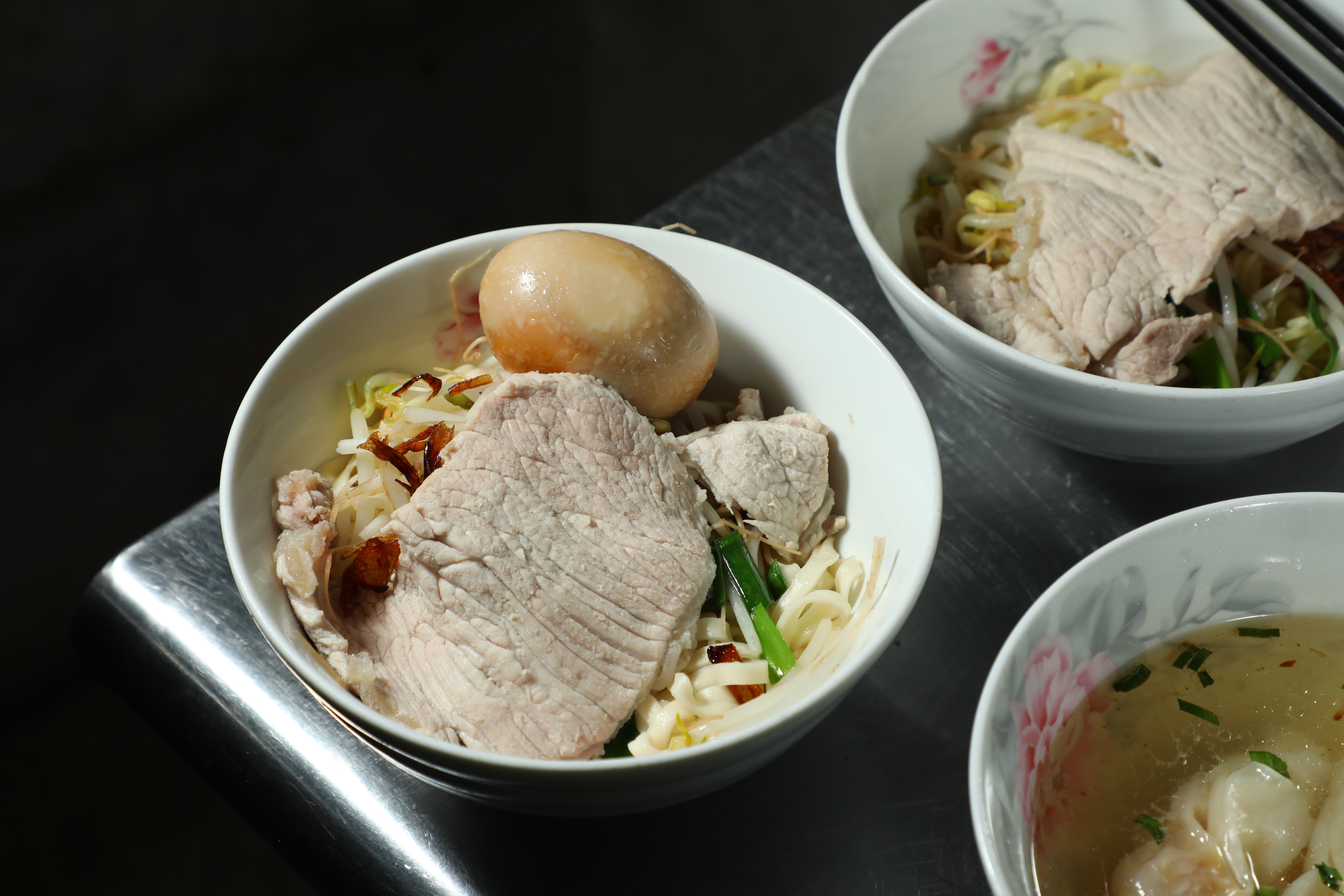 全套的陽春麵，最簡單最美味。（70元／全套）