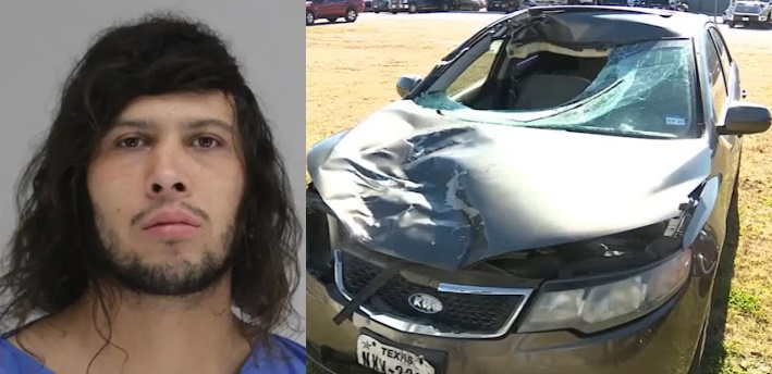 美國一名男子酒駕撞死人，屍體卡在副駕駛座，但他卻不以為意，繼續開了64公里。（翻攝自fox4news、truecrimeavenue）