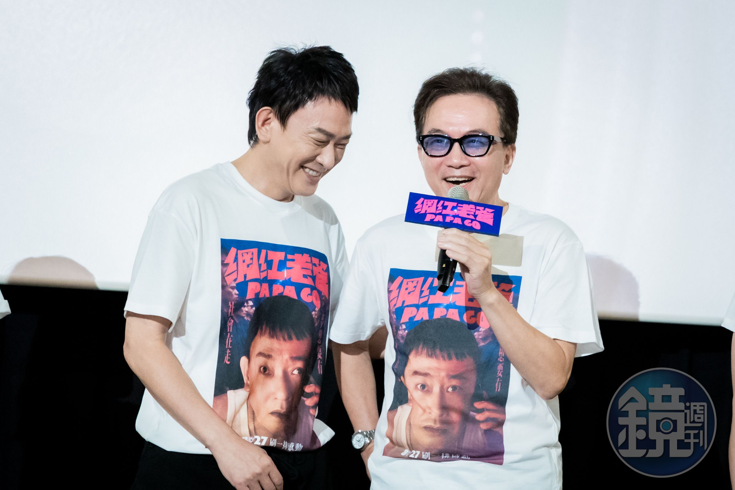 王識賢與孫鵬兩位已為人父的大哥,都覺得「賺錢給小孩花」很過癮。