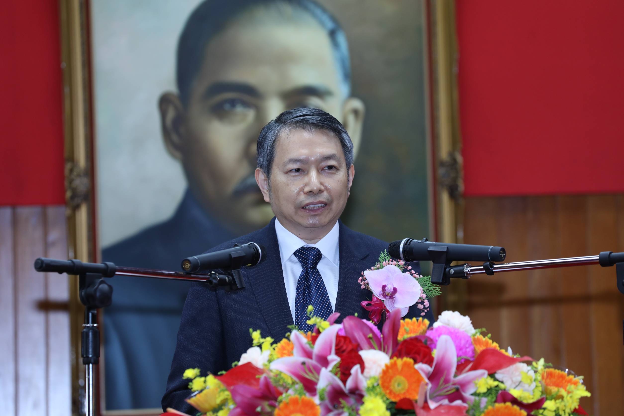 花蓮地院院長蕭胤瑮是首次擔任司法首長。