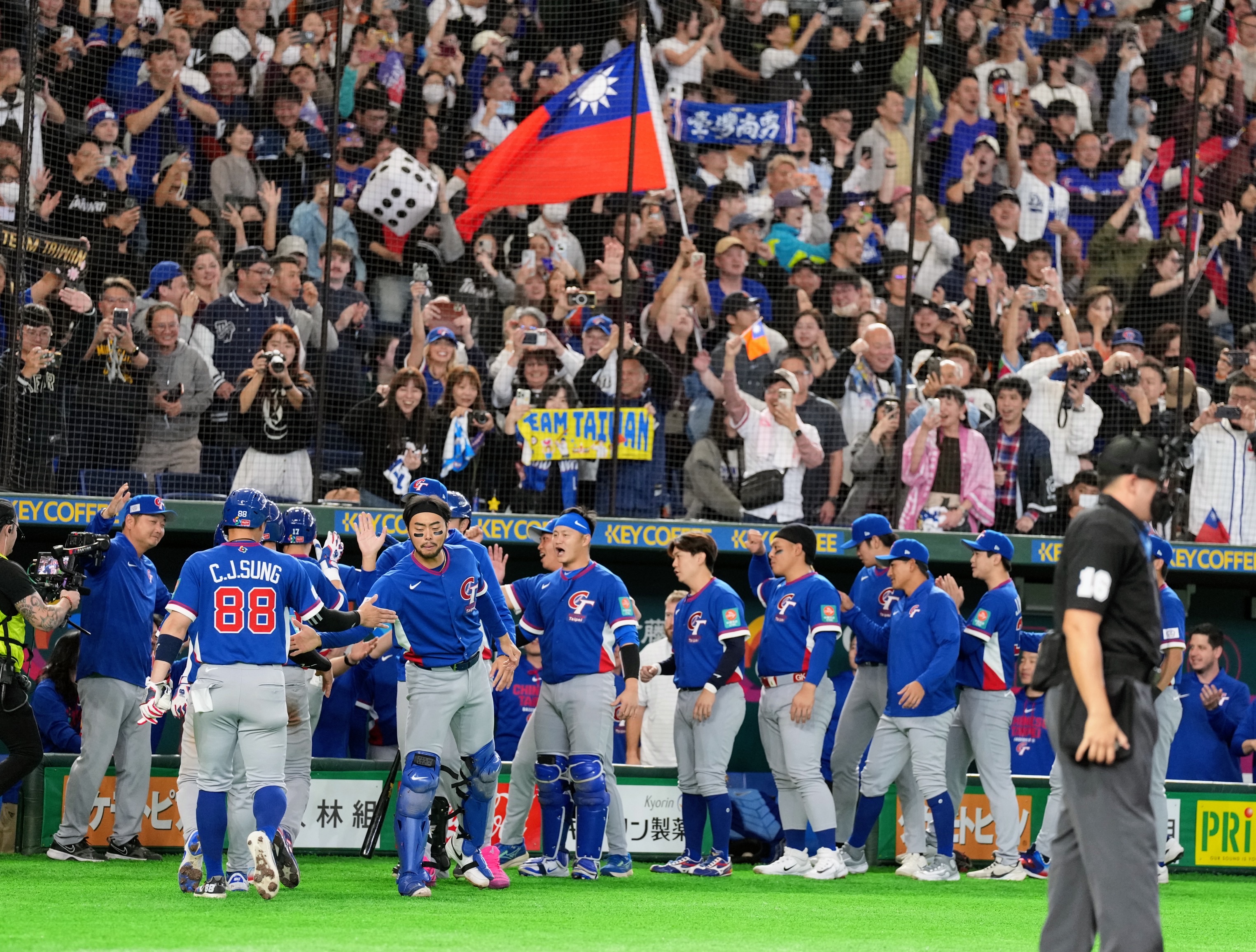 不只國民黨開砲!中國「致電日本大使抗議」卓榮泰東京看WBC 日方回應了