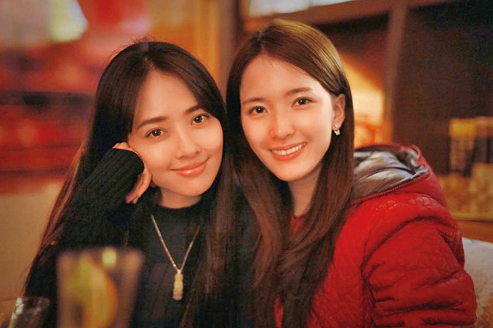 郭碧婷（左）、 陳匡怡（右），分別在小時代電影版與電視版飾演南湘。（翻攝自陳匡怡IG）