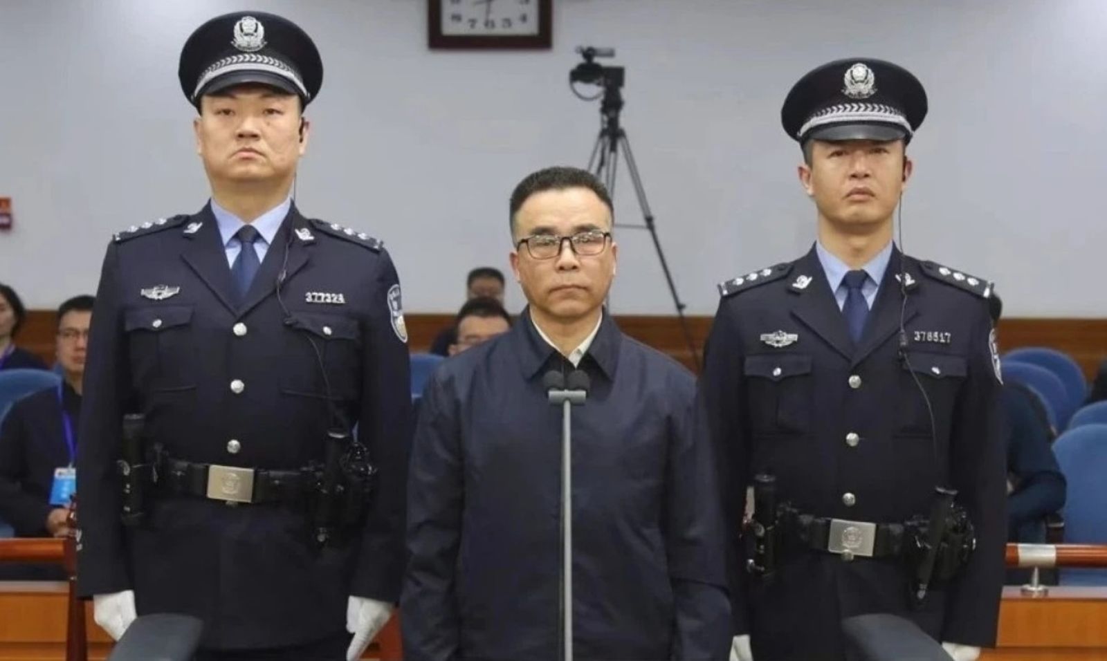 劉連舸因貪汙、違法放貸遭判死刑,緩刑2年。(翻攝微博)