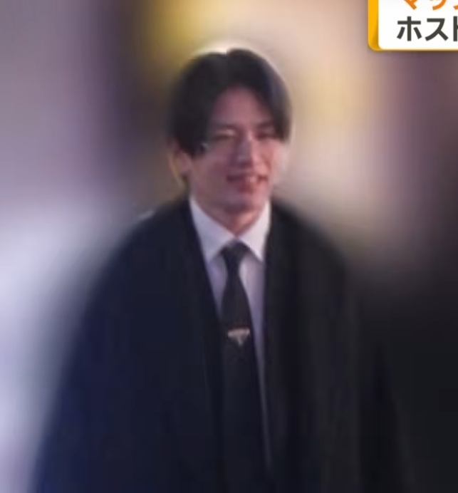 男公關艾倫近日被捕影片引起熱議。（翻攝自X）