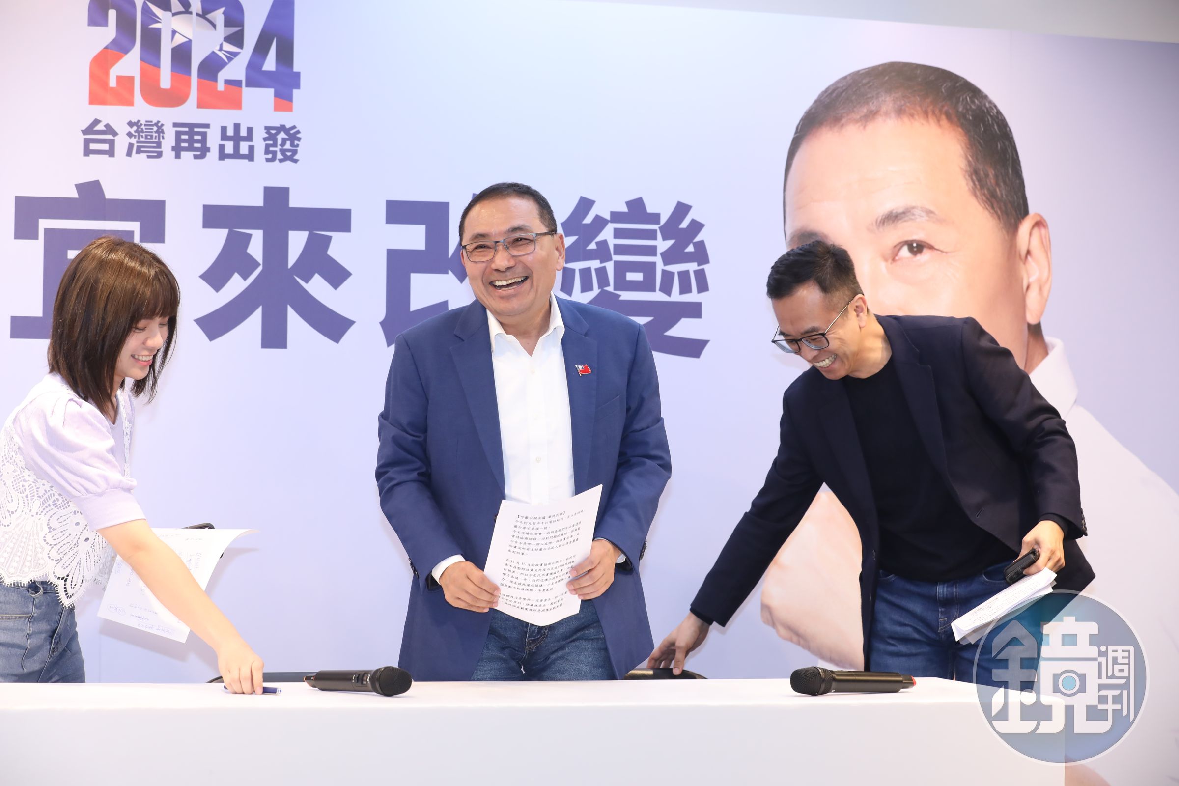 藍白合最後一搏?侯友宜緊急記者會「柯文哲打電話給我」,直喊來科學公開比民調。