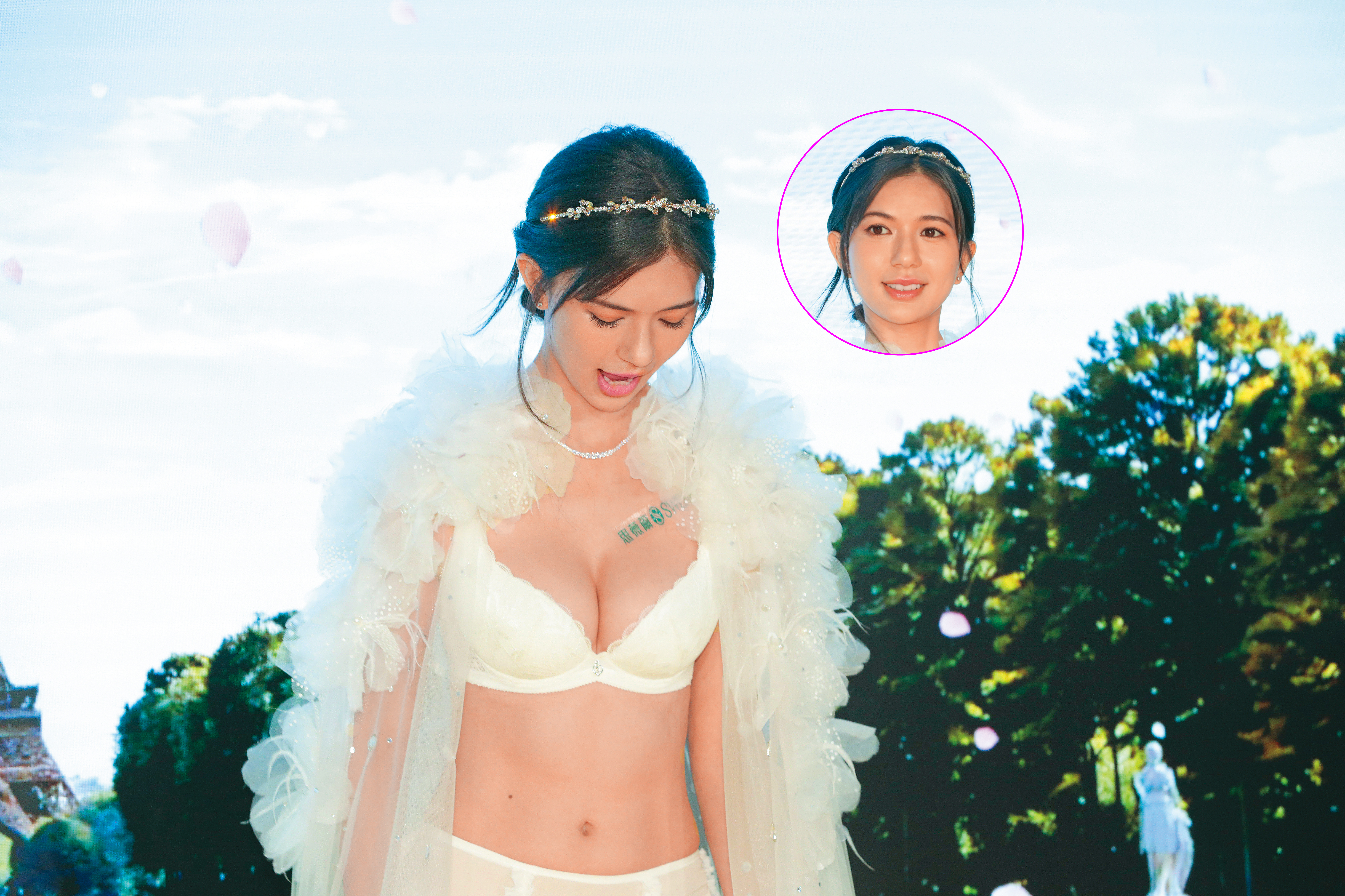 好大…我是說鄭芯恩的野心好大，代言人一當就想當十年。