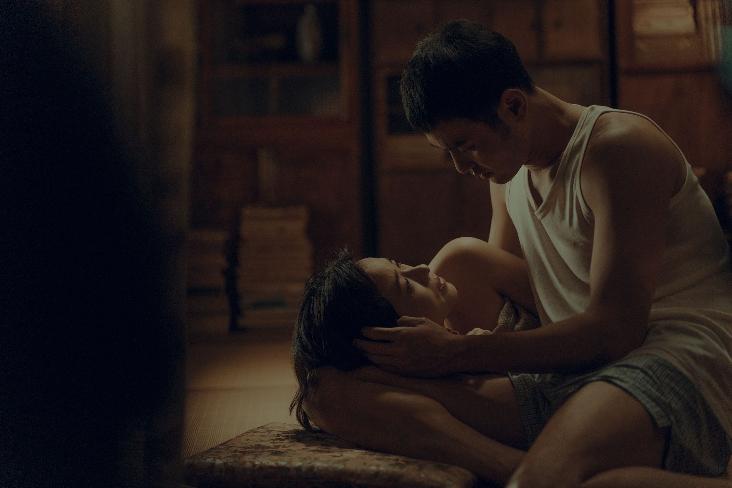 阮經天與林嘉欣3度合作,這次的性愛戲更十分大膽。(華映提供)