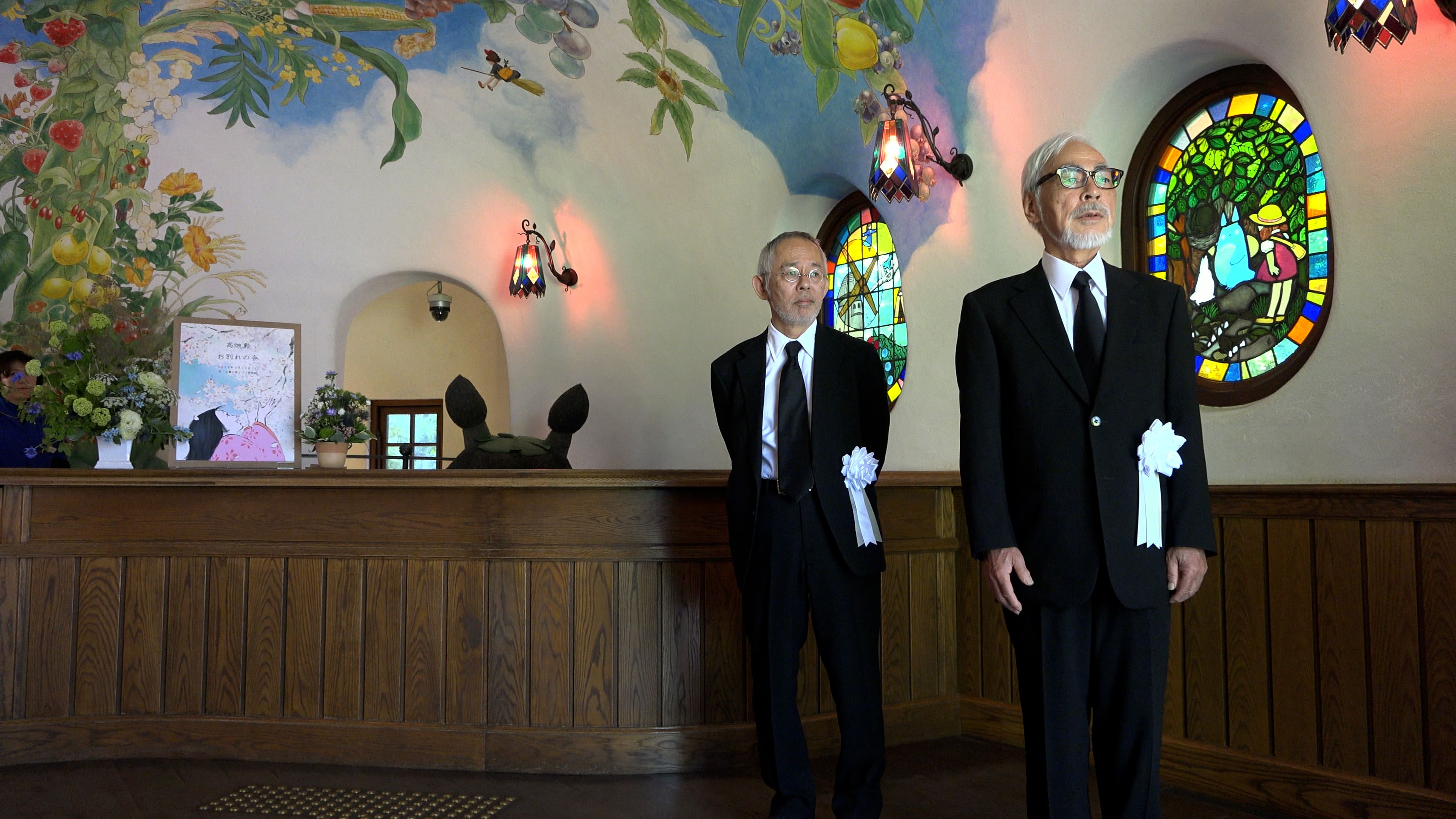 「吉卜力三巨頭」宮﨑駿、高畑勳、鈴木敏夫相伴4、50年載的情誼，高畑勳不幸於2018年先走一步，曾讓宮﨑駿（右）好長一段時間走不出來。（甲上提供）