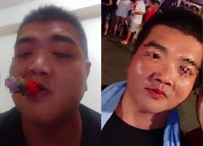 知情人士透露，涉嫌施暴的林男外號「大頭仔」，平時嗜酒如命，曾因酒後在其他神壇做出「倒插香」的挑釁行為而惹上官司。（翻攝自臉書）