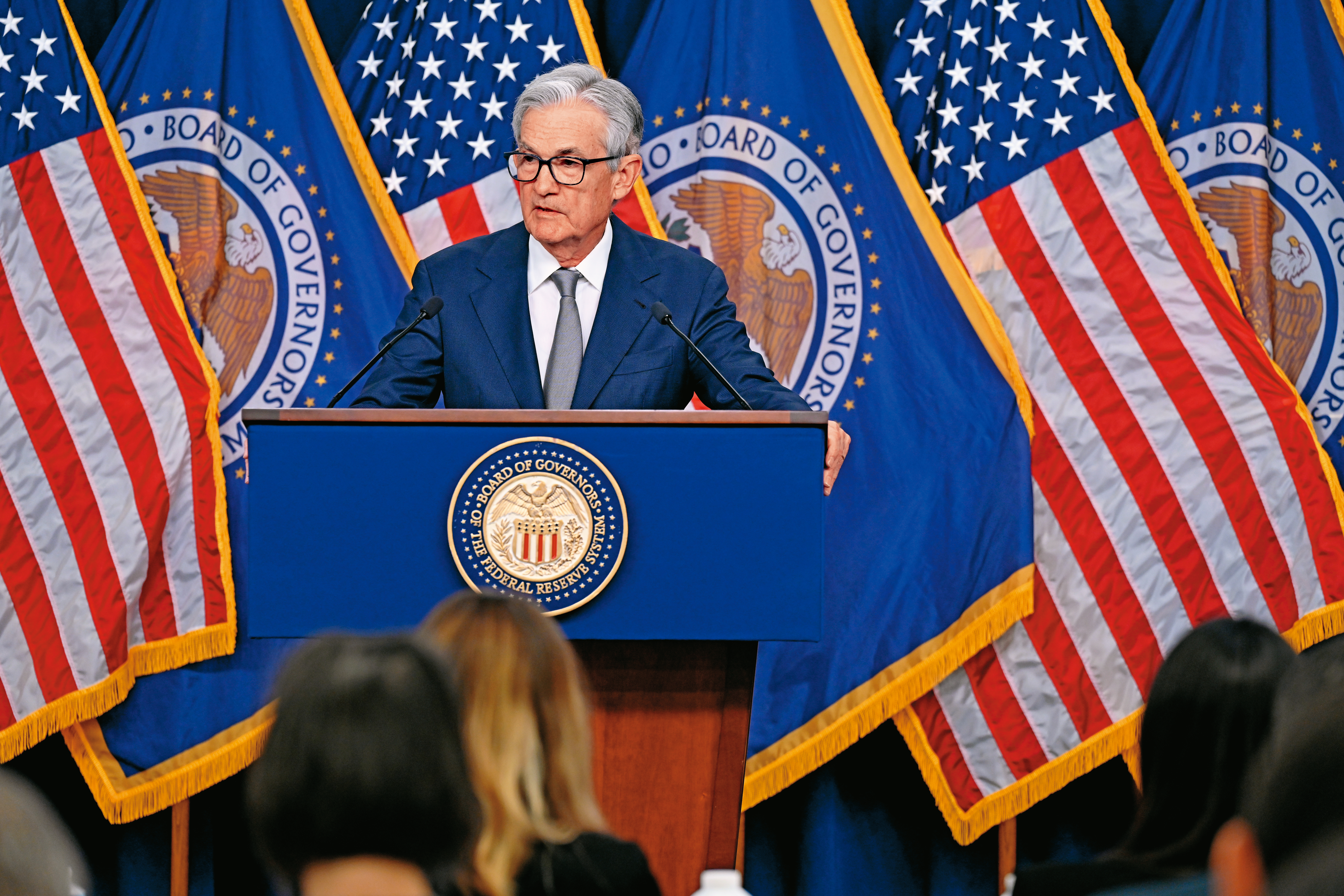 美國聯準會鴿派態度出現，債券價格立即往上漲一波。（圖為聯準會主席鮑威爾，聯準會提供）