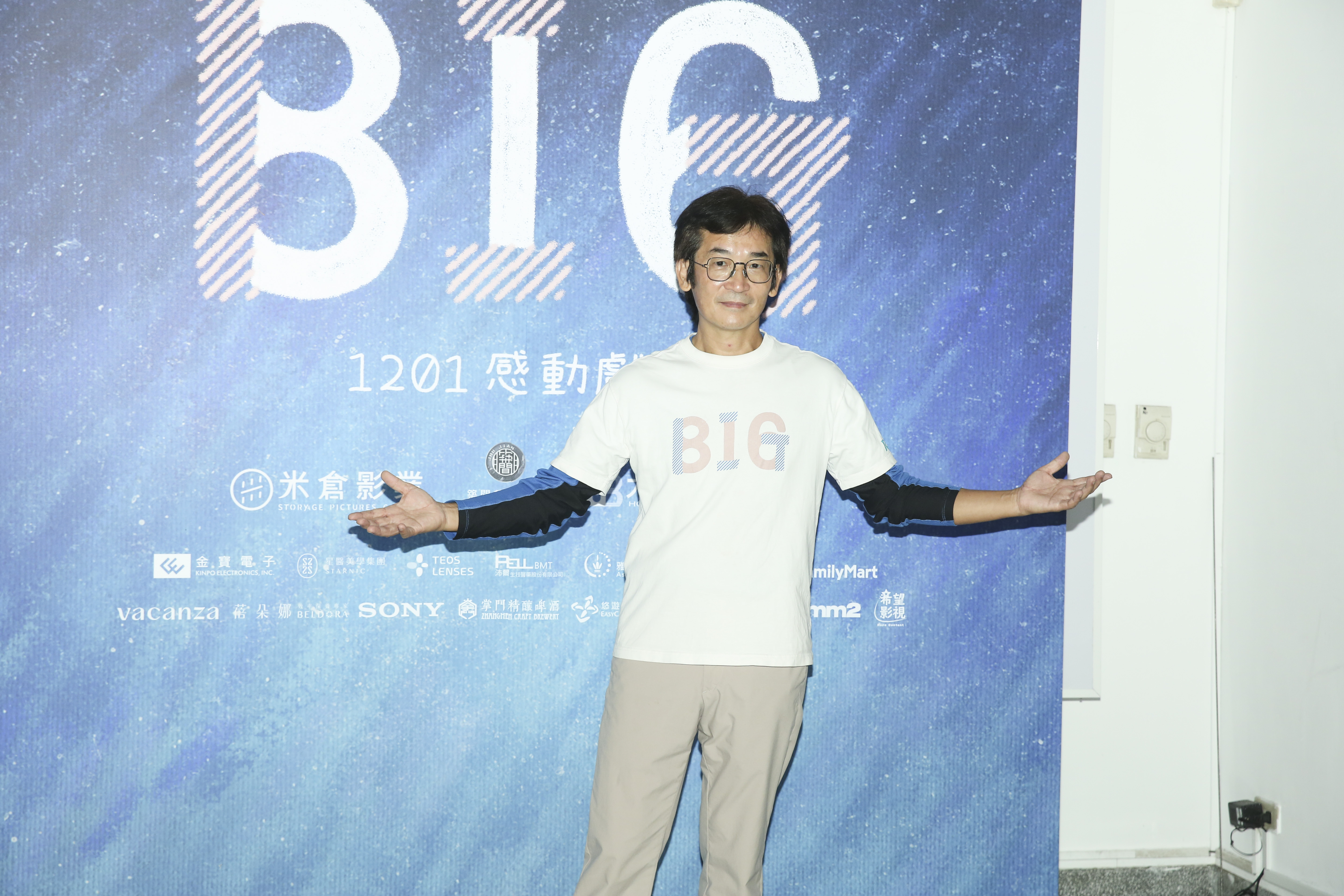導演魏德聖率主創群出席聯訪,這次很難得他在片中沒有罵人。