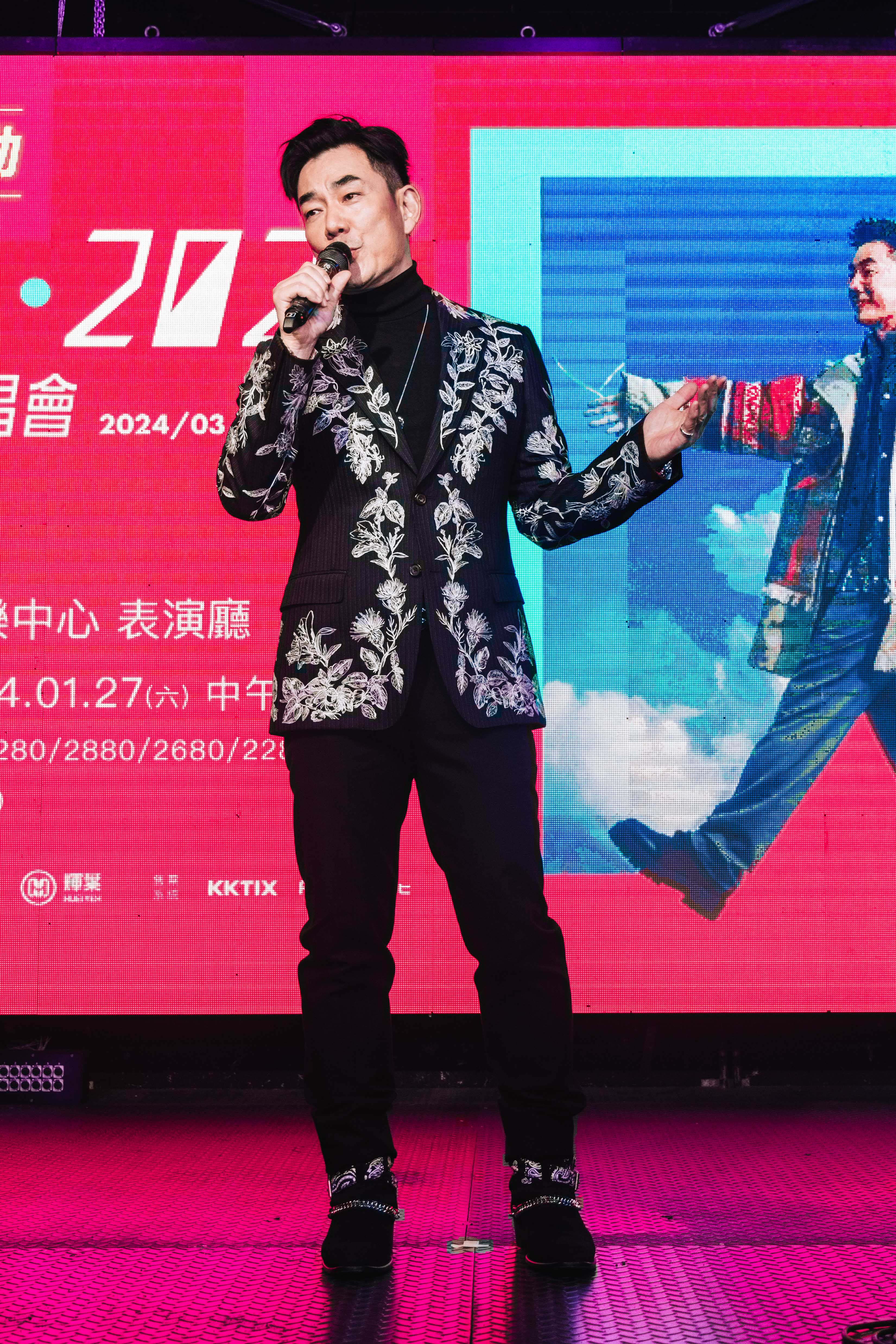 任賢齊這次演唱會將加入新歌與過去較少演唱的B面歌曲。（KKLIVE提供）