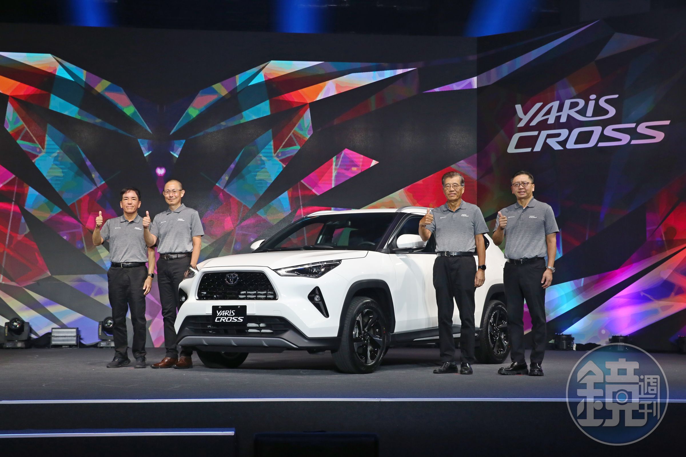 和泰車總經理蘇純興出席跨界小鴨YARiS CROSS上市記者會上調車市展望。